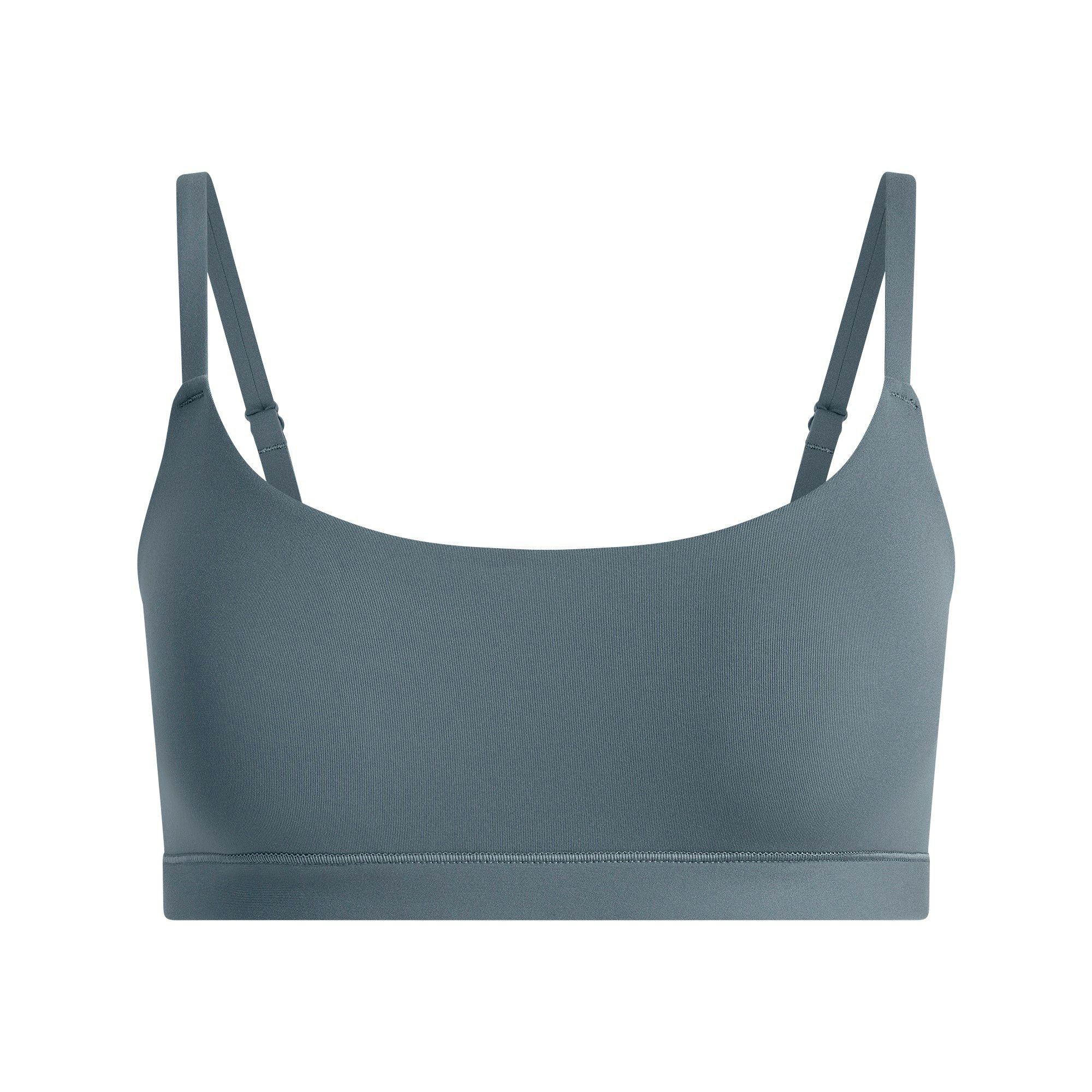 FITS EVERYBODY SCOOP BRALETTE | ZIRCON FLAT ON A WHITE BACKGROUND | FLT