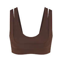 NikeSKIMS MATTE DOUBLE STRAP SCOOP BRA