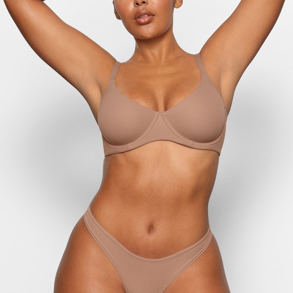 FITS EVERYBODY UNLINED DEMI BRA