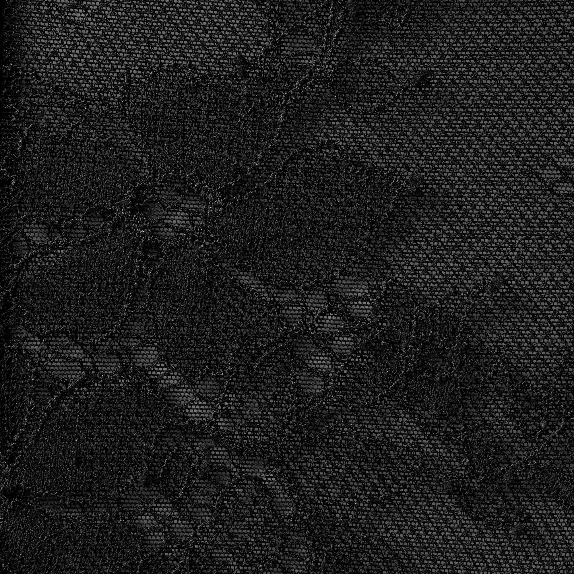 ULTRA FINE LACE SCOOP CORSET | ONYX ADDITIONAL FABRIC DETAILS