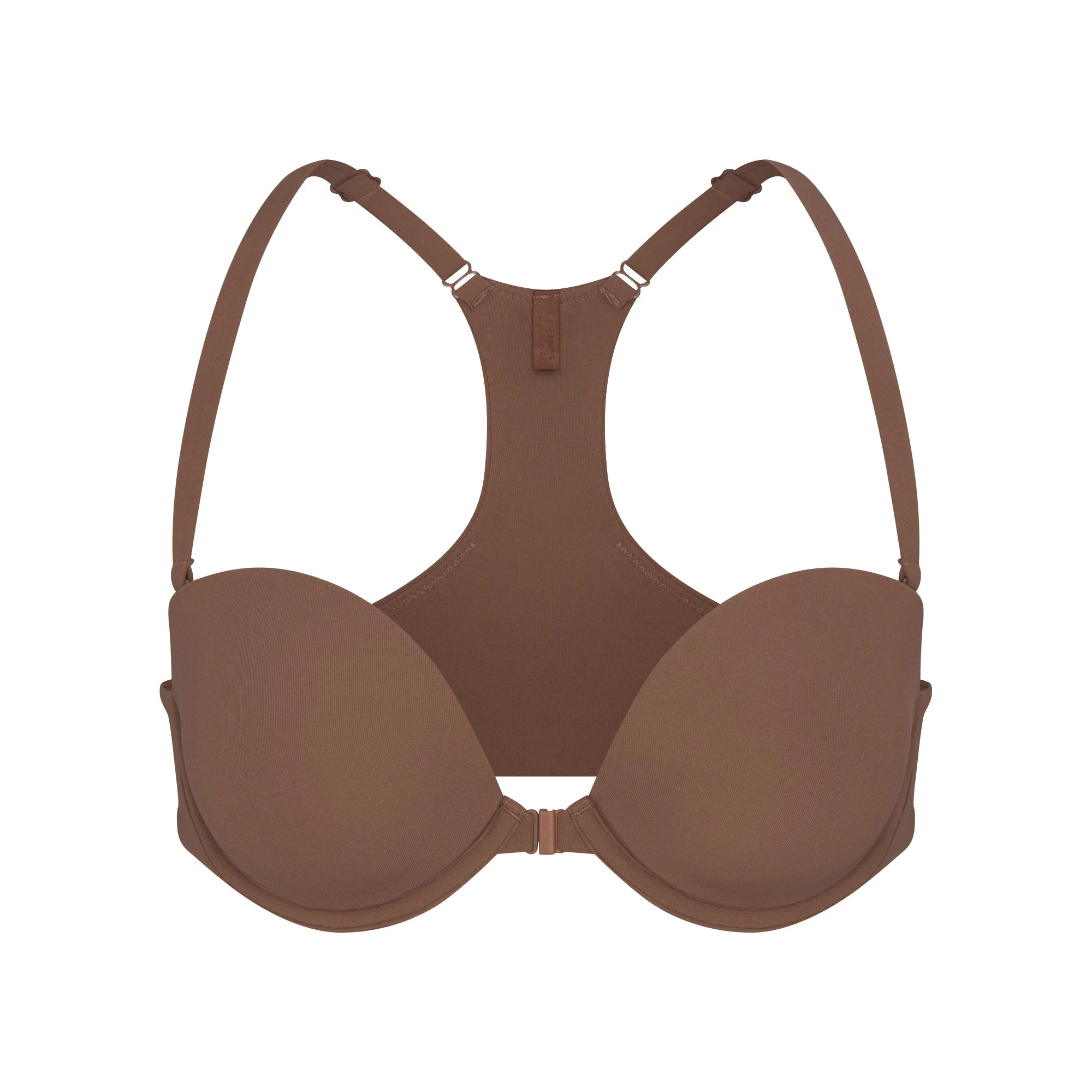 FITS EVERYBODY RACERBACK DEMI BRA | JASPER FLAT ON A WHITE BACKGROUND | FLT