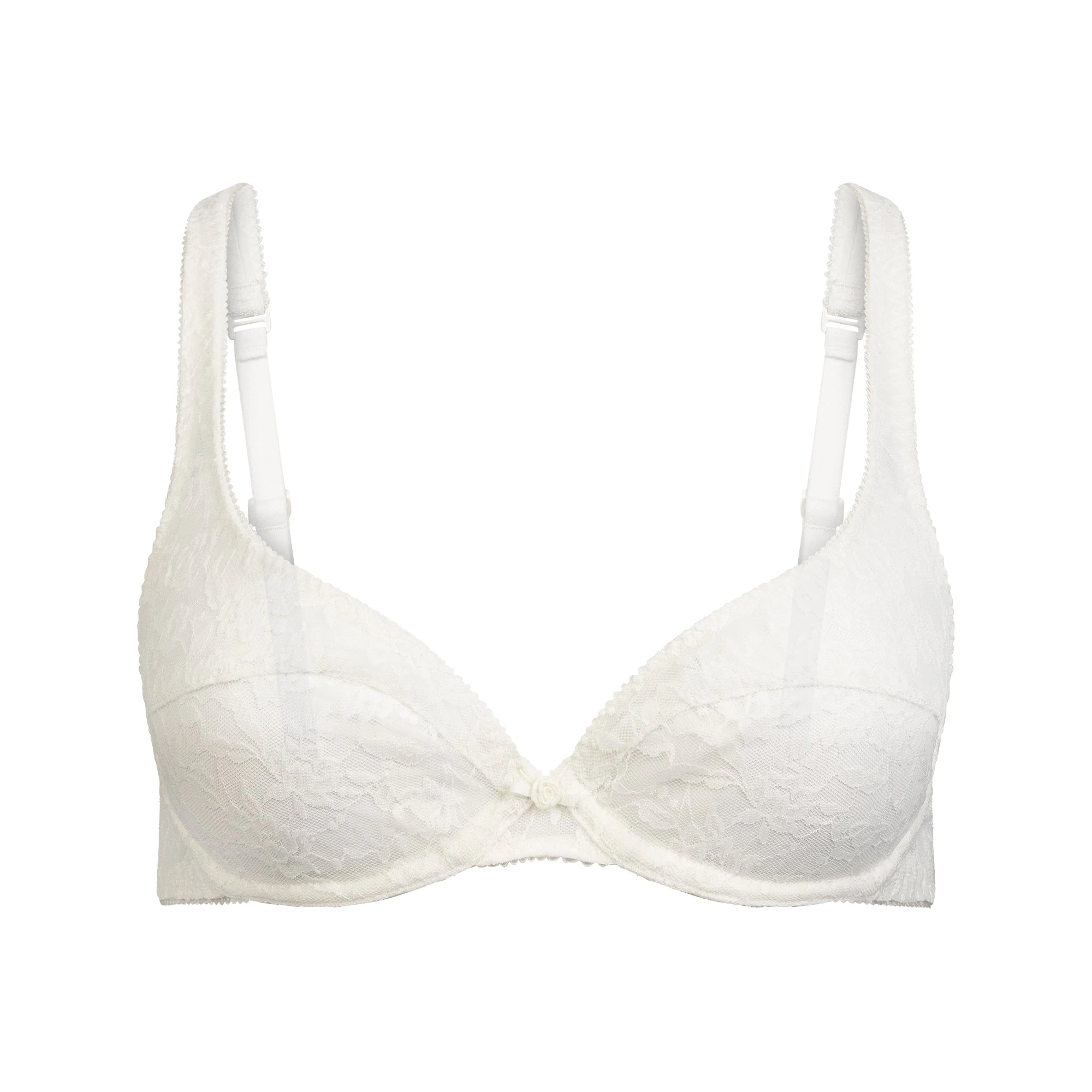 VINTAGE BRAS LACE BRA | MARBLE FLAT ON A WHITE BACKGROUND | FLT