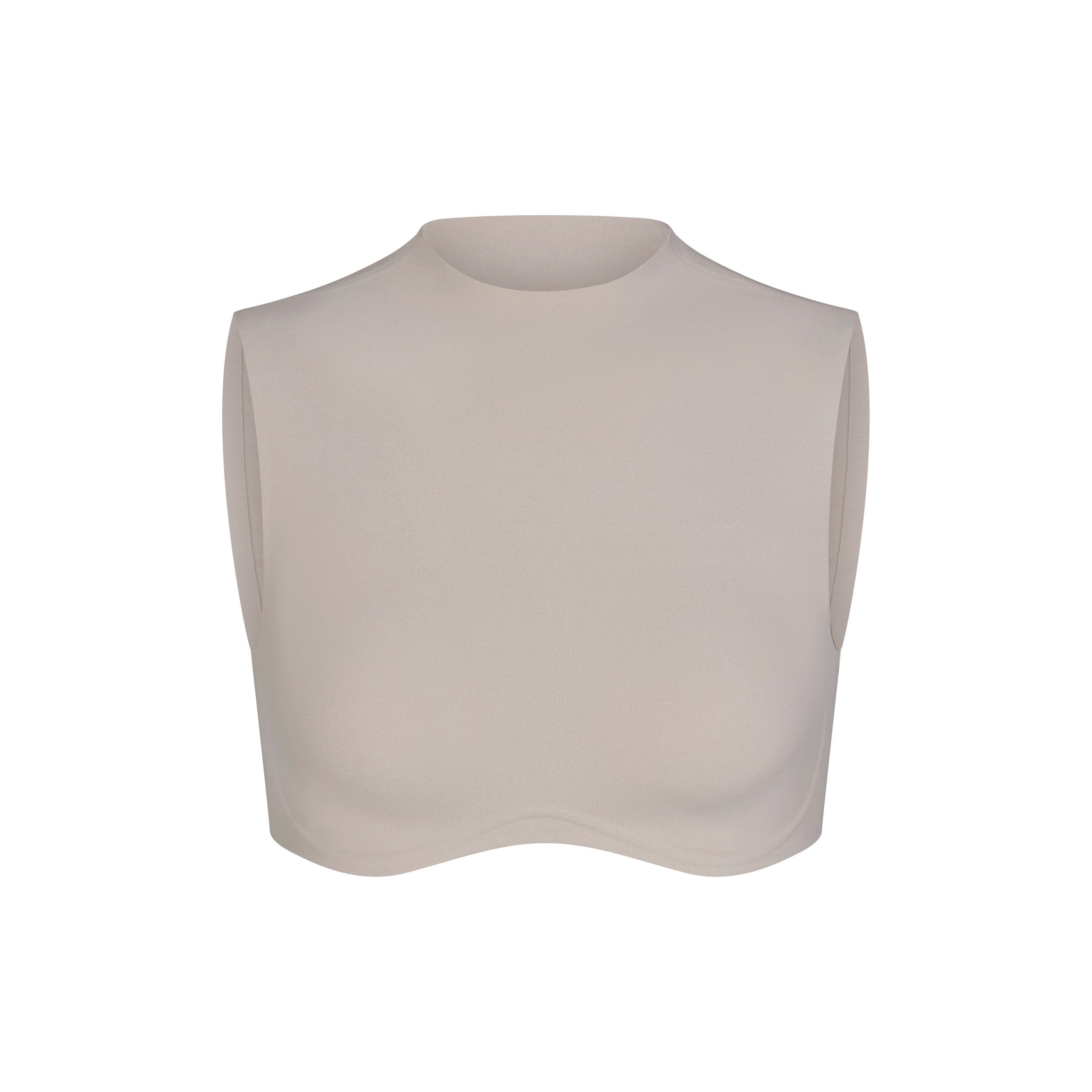 MOCK NECK BRA TOP