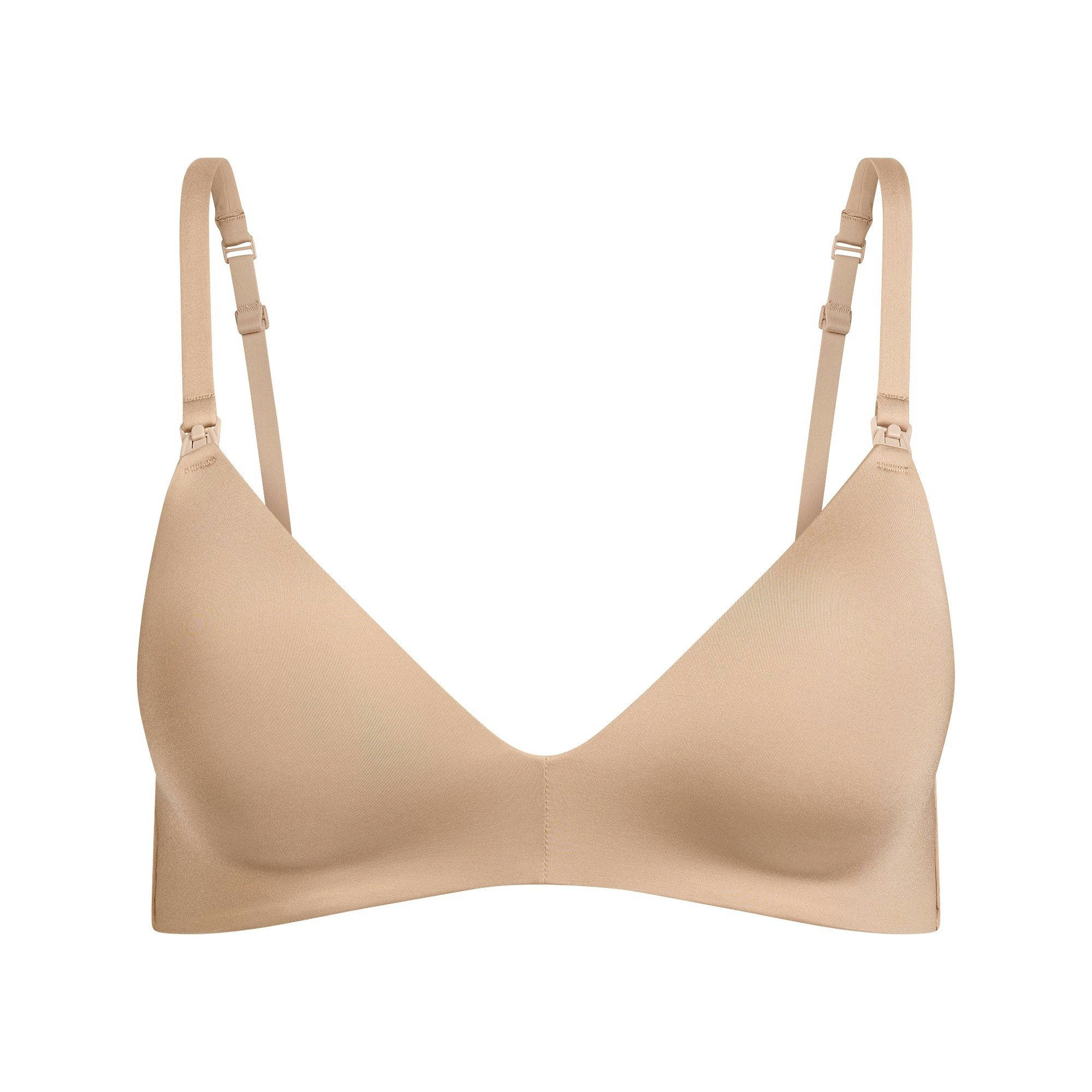 WIRELESS FORM MATERNITY NURSING BRA | CLAY FLAT ON A WHITE BACKGROUND | FLT