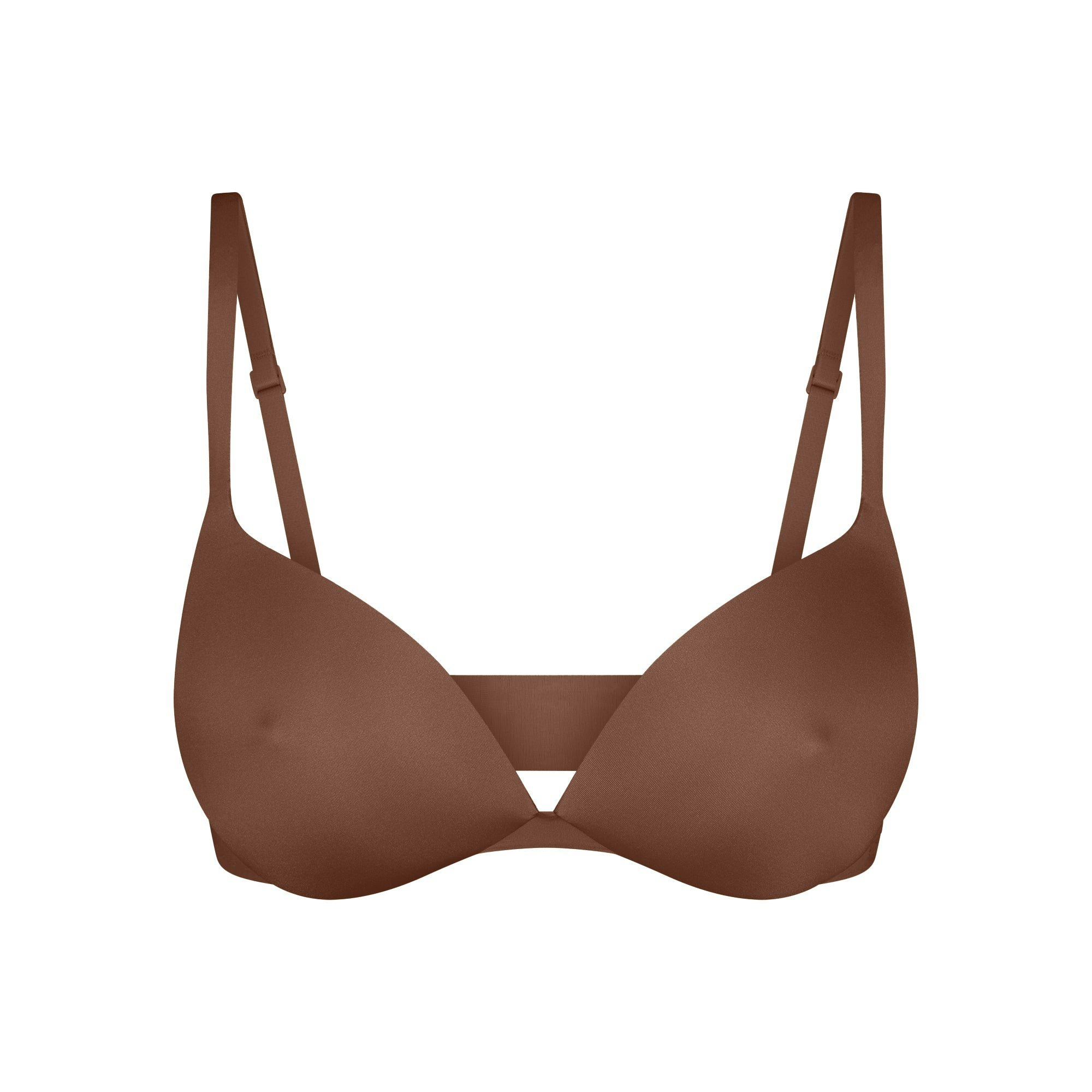SKIMS ULTIMATE NIPPLE WIRELESS PUSH-UP BRA | JASPER FLAT ON A WHITE BACKGROUND | FLT