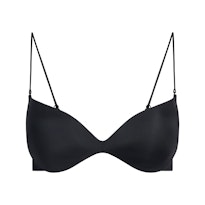 WIRELESS FORM MICRO STRAP PLUNGE BRA | ONYX