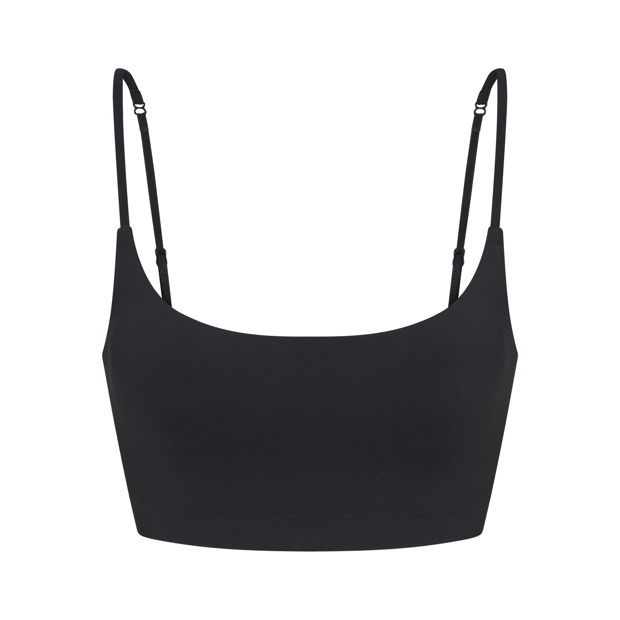 SOFT SMOOTHING SEAMLESS PADDED BRALETTE | ECLIPSE FLAT ON A WHITE BACKGROUND | FLT