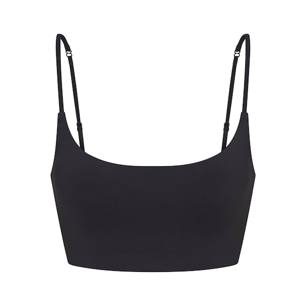 SOFT SMOOTHING SEAMLESS PADDED BRALETTE | ECLIPSE FLAT ON A WHITE BACKGROUND | FLT