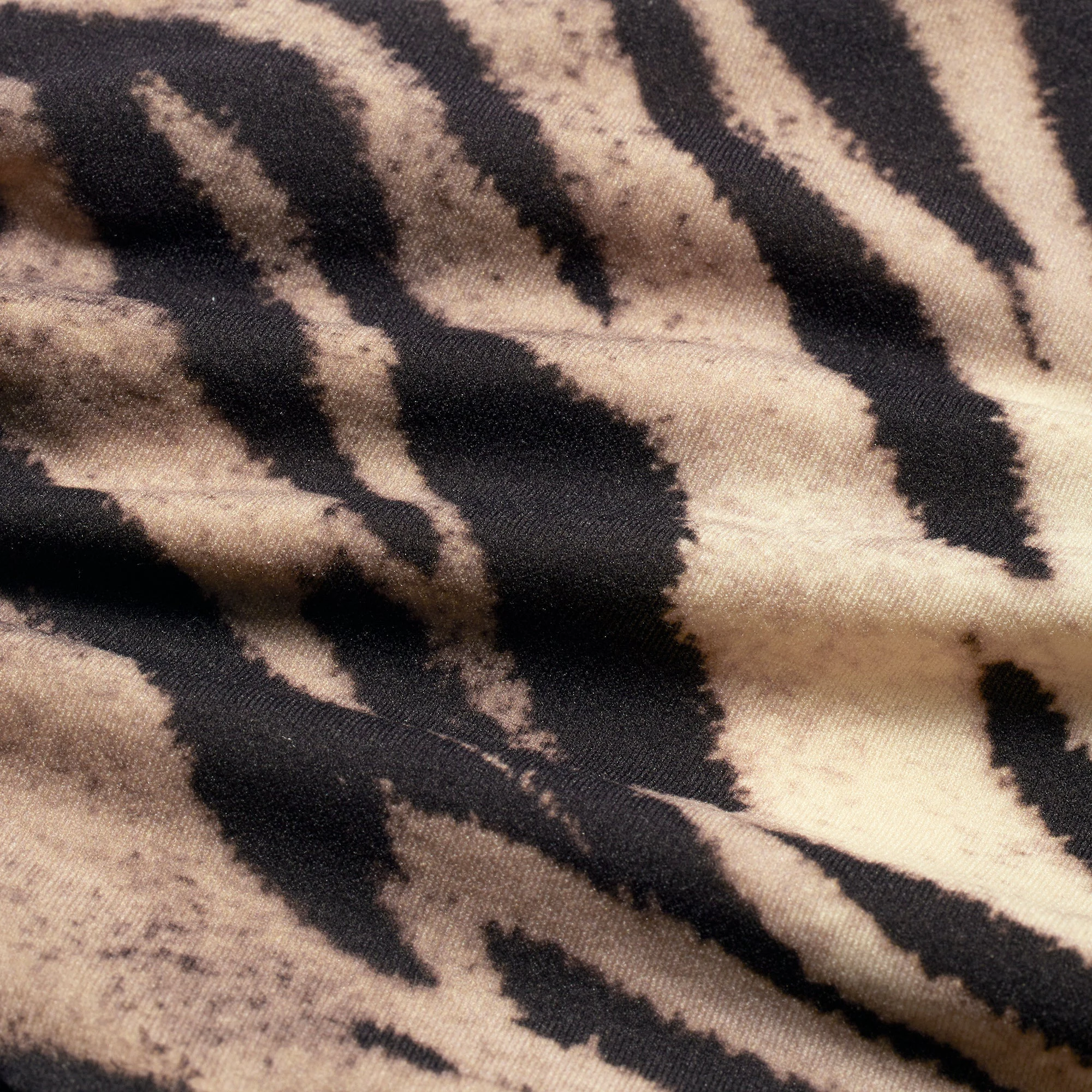 FITS EVERYBODY LACE MICRO TANGA | SAND TIGER PRINT ADDITIONAL FABRIC DETAILS @ | about this fabric