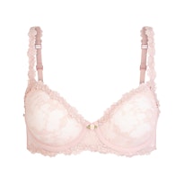 STRETCH LACE UNLINED DEMI BRA