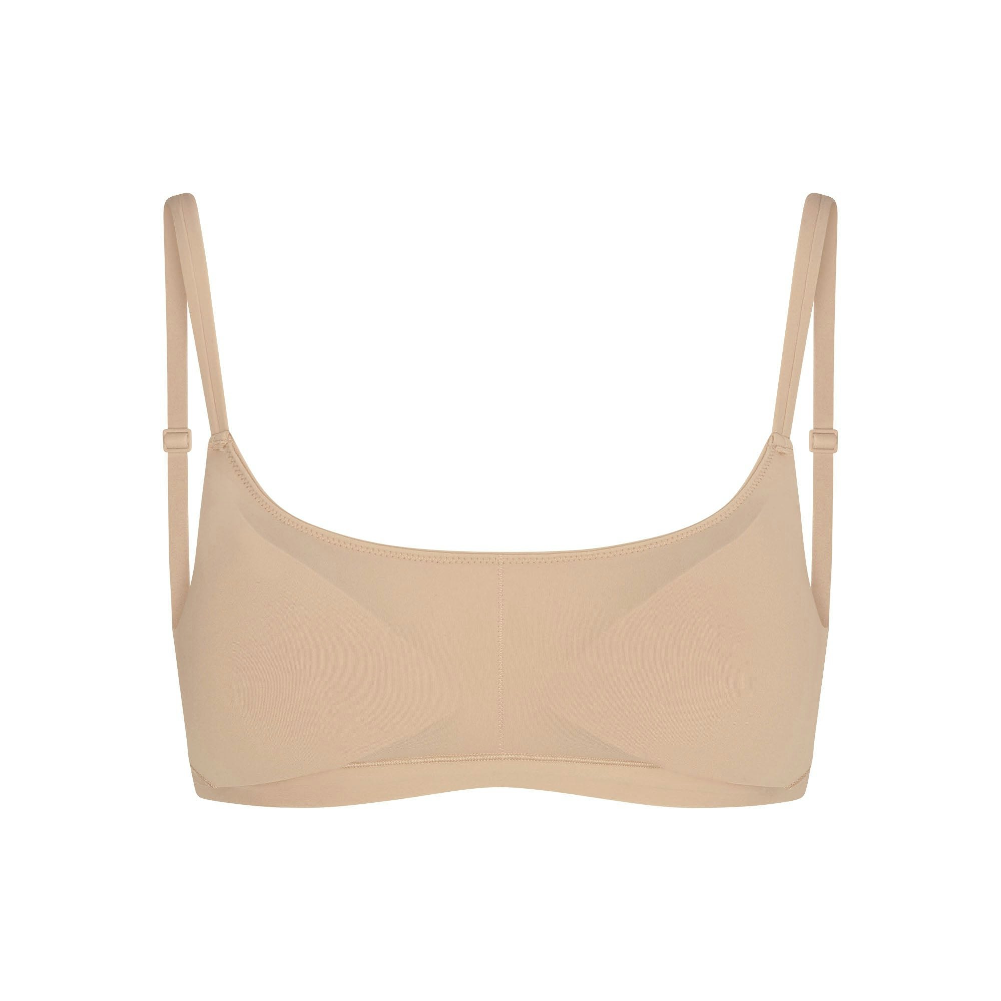 FITS EVERYBODY MASTECTOMY SCOOP BRALETTE | CLAY ADDITIONAL FABRIC DETAILS | about this fabric