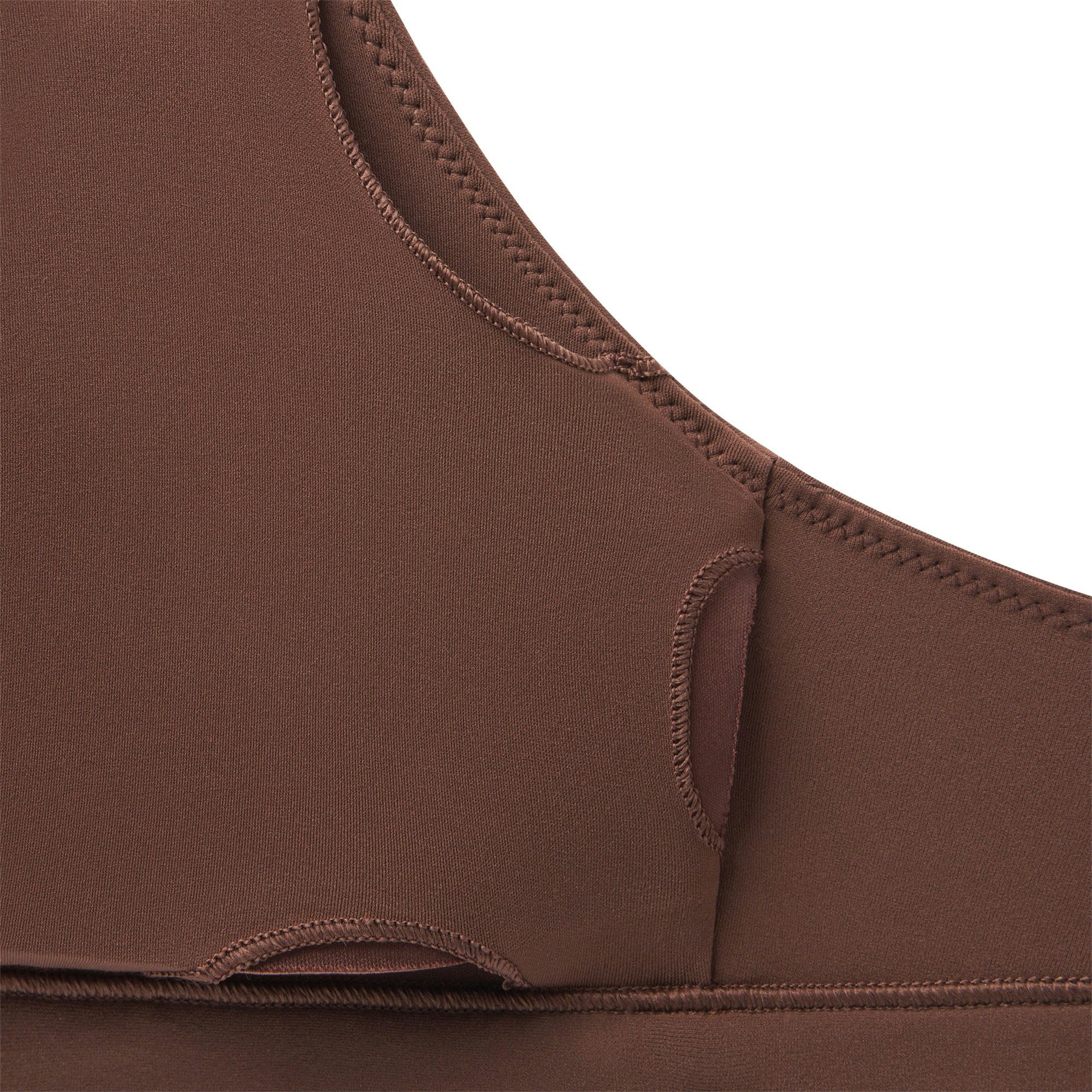 FITS EVERYBODY MASTECTOMY SCOOP BRALETTE | COCOA ADDITIONAL FABRIC DETAILS | about this fabric