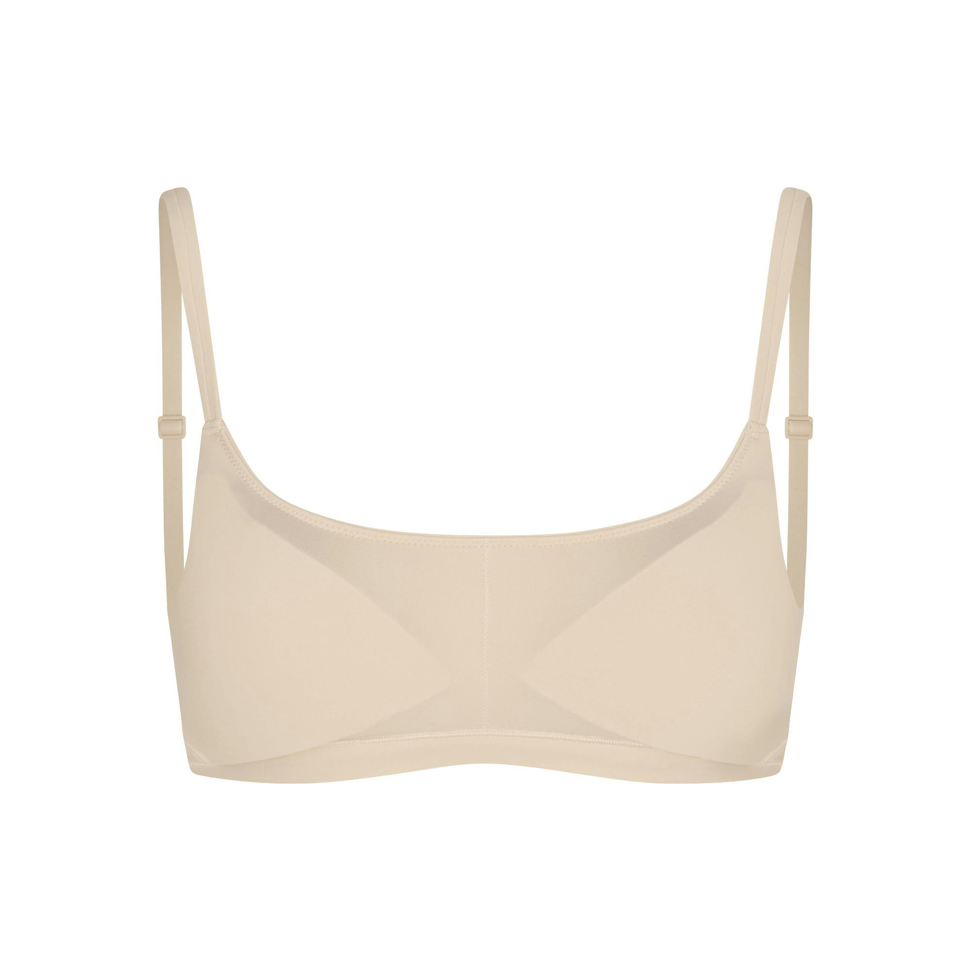 FITS EVERYBODY MASTECTOMY SCOOP BRALETTE | SAND ADDITIONAL FABRIC DETAILS | about this fabric