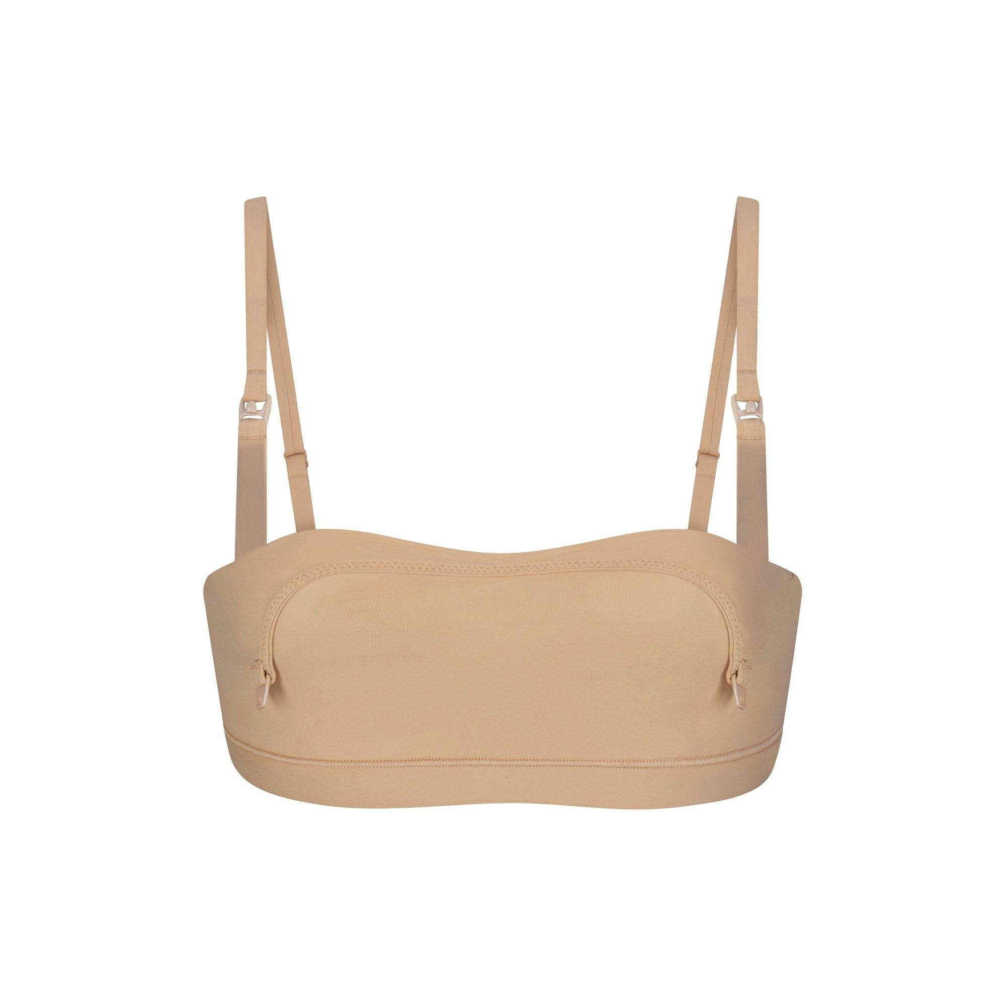 FITS EVERYBODY MATERNITY NURSING SCOOP BRALETTE FLAT ON A WHITE BACKGROUND | FLT