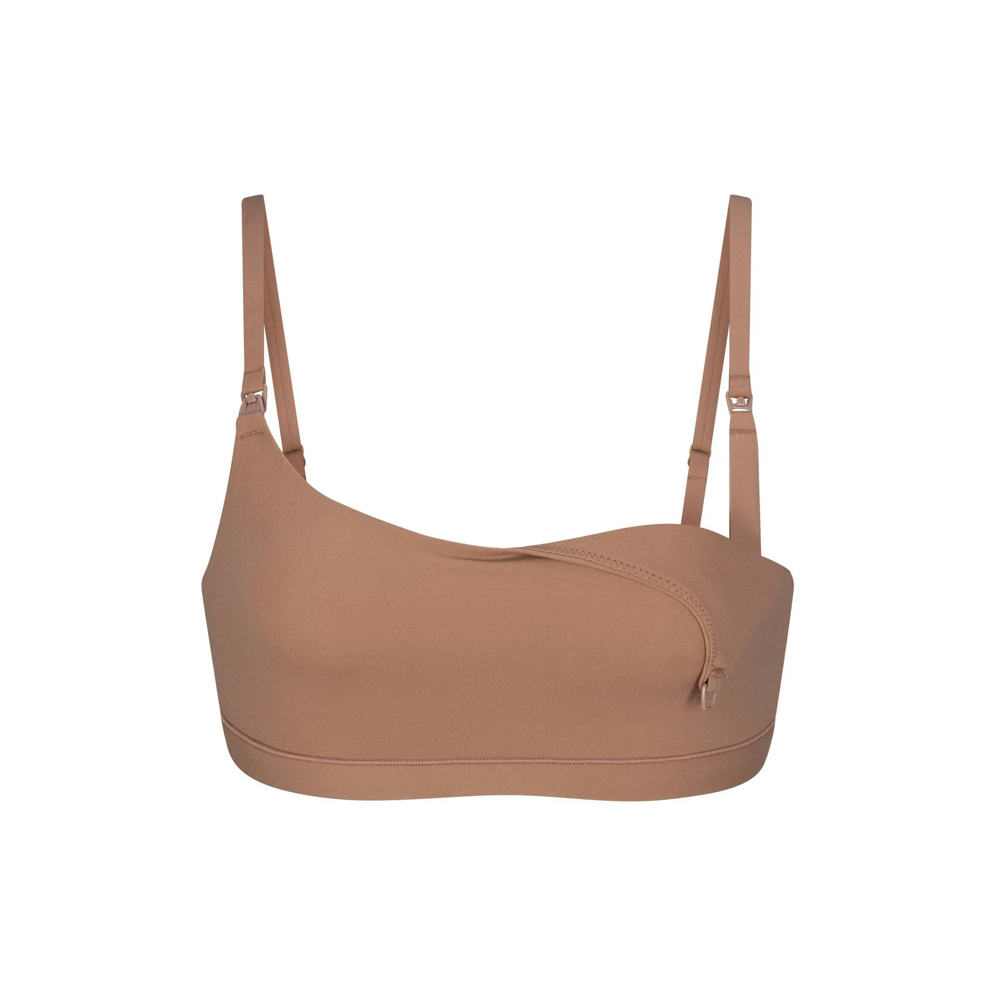 FITS EVERYBODY MATERNITY NURSING SCOOP BRALETTE | SIENNA (MATERNITY BRALETTES) LAYS FLAT ON A WHITE BACKGROUND | FLT