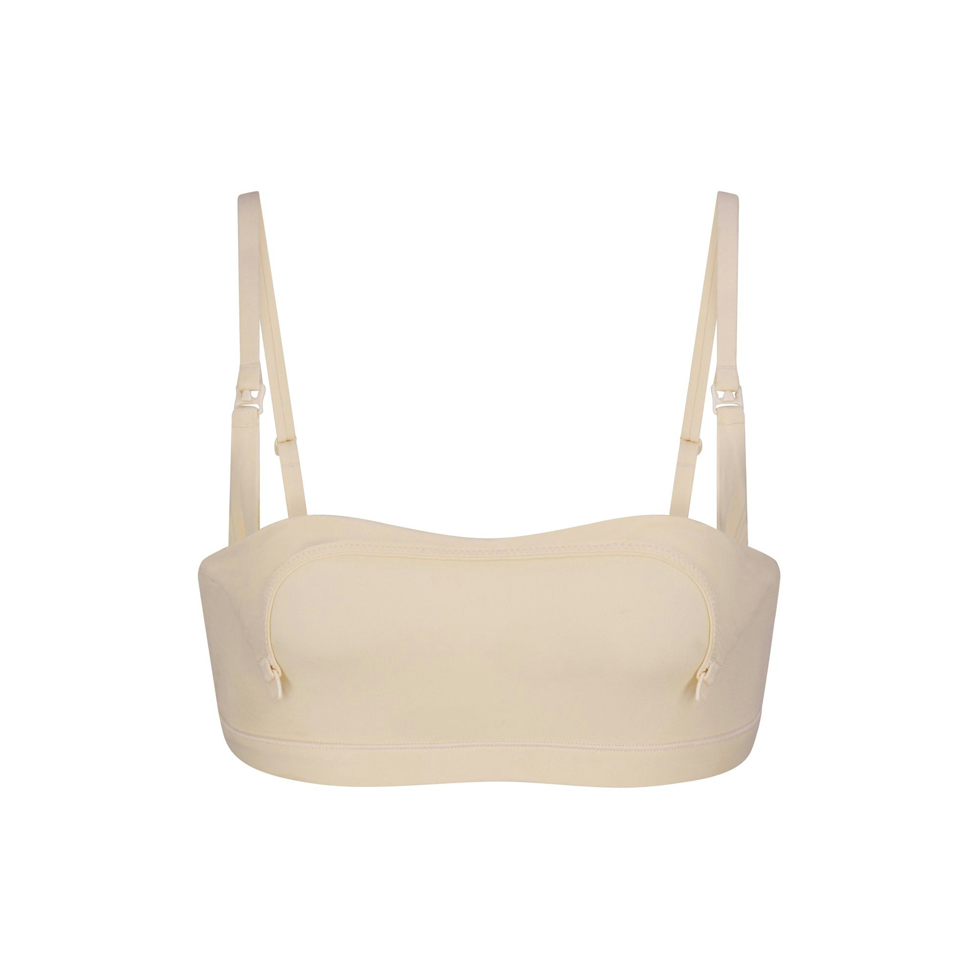 FITS EVERYBODY MATERNITY NURSING SCOOP BRALETTE FLAT ON A WHITE BACKGROUND | FLT