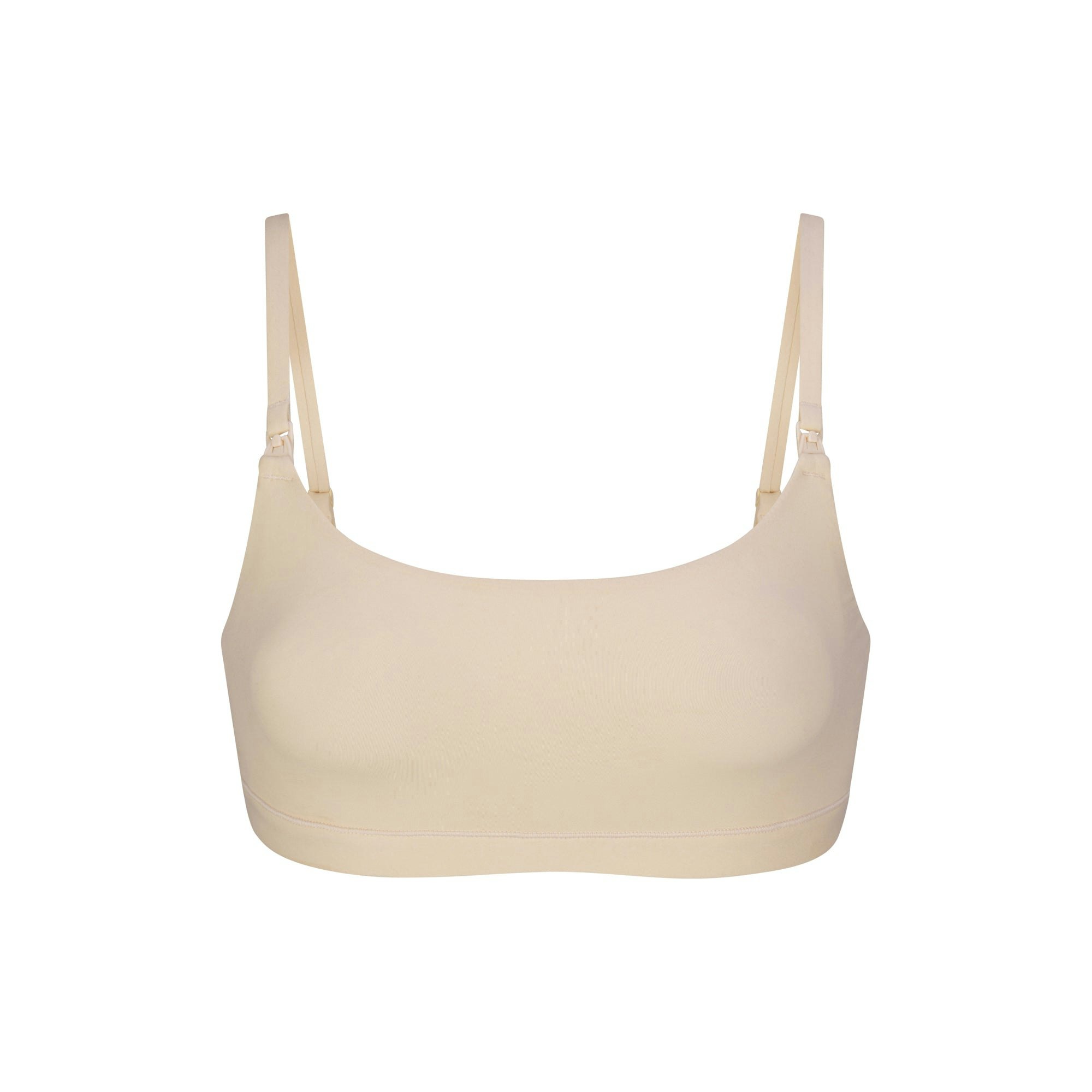 FITS EVERYBODY MATERNITY NURSING SCOOP BRALETTE FLAT ON A WHITE BACKGROUND | FLT