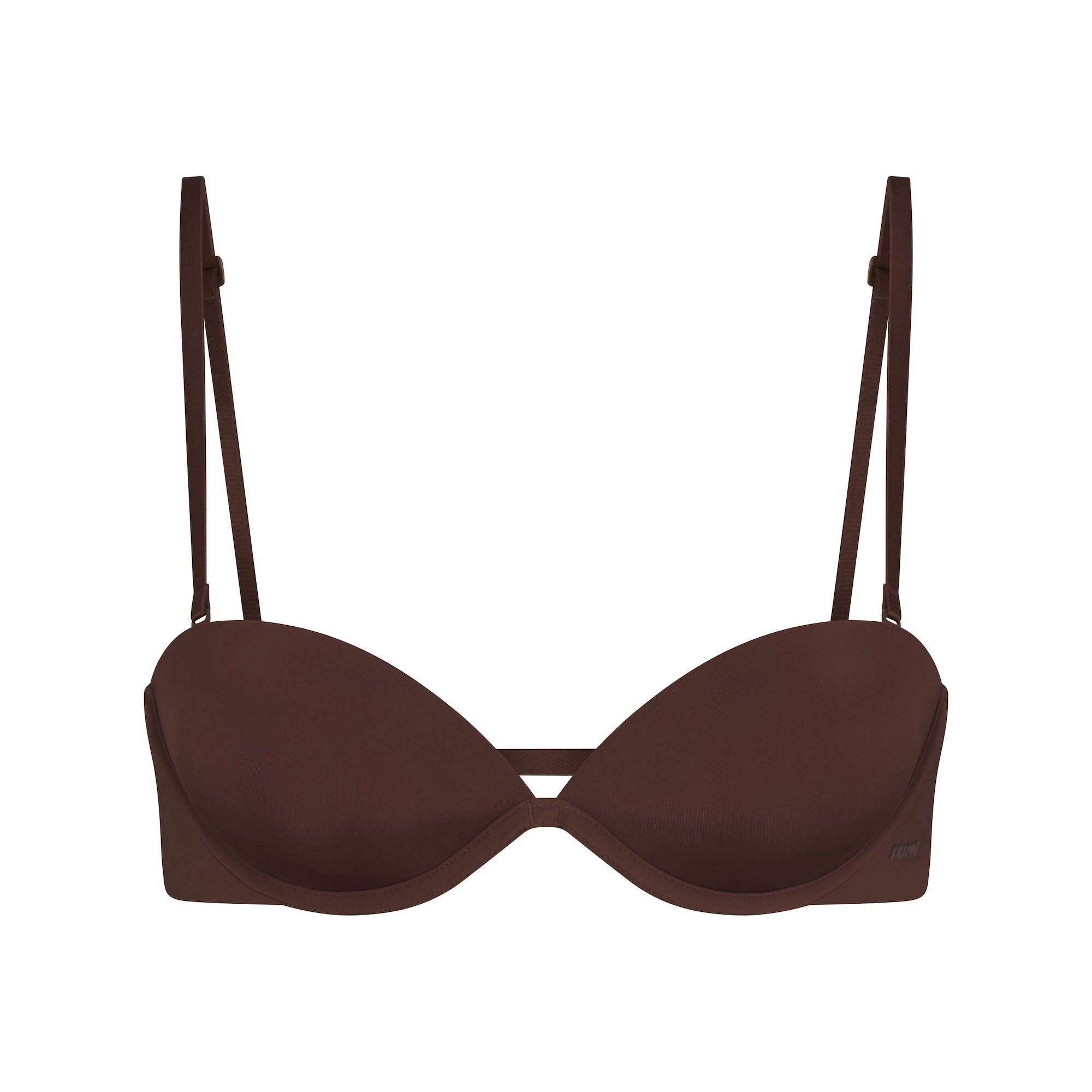 MULTI-WAY BRA | COCOA (PLUNGE BRAS) FLAT ON A WHITE BACKGROUND | FLT