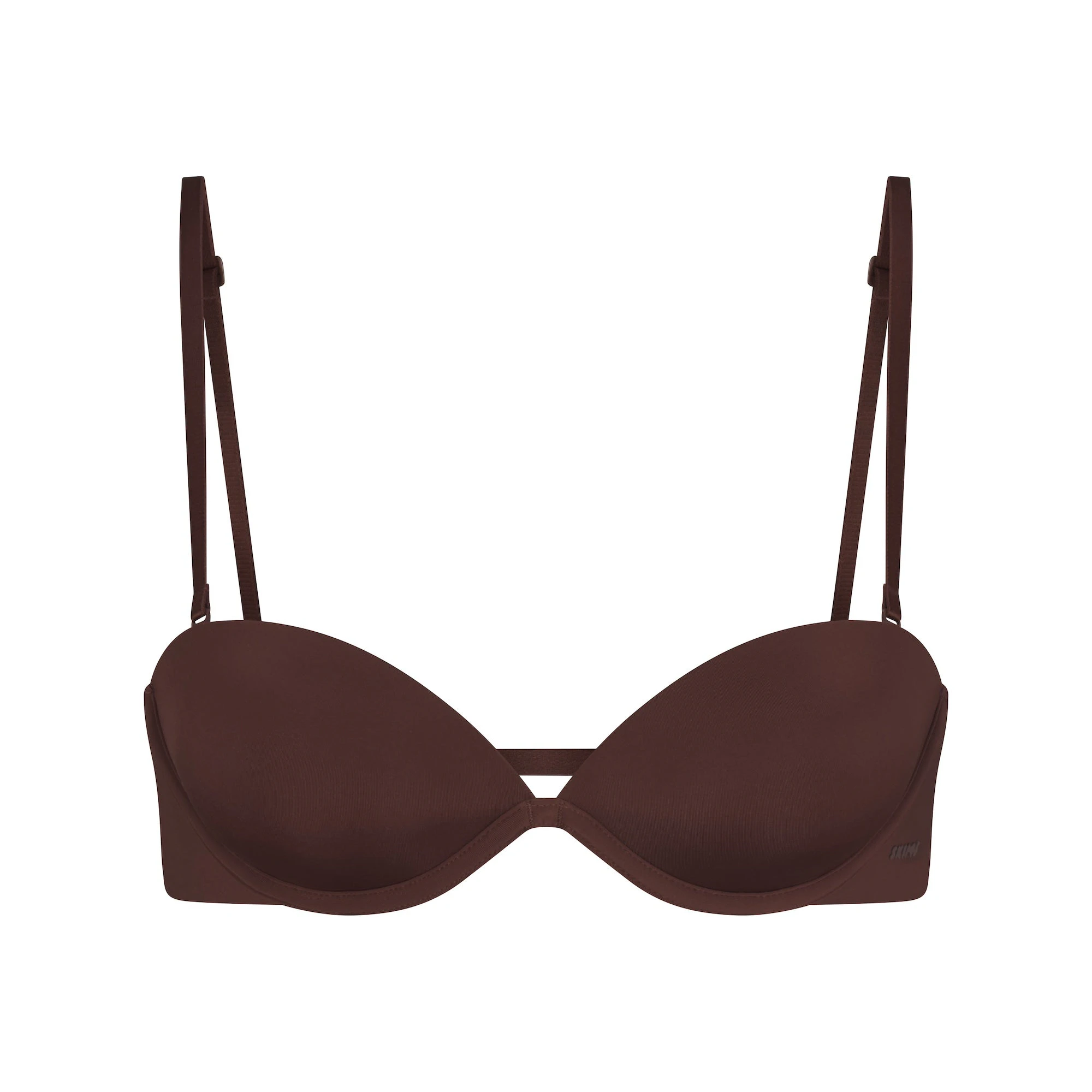 MULTI-WAY BRA | COCOA (PLUNGE BRAS) FLAT ON A WHITE BACKGROUND | FLT