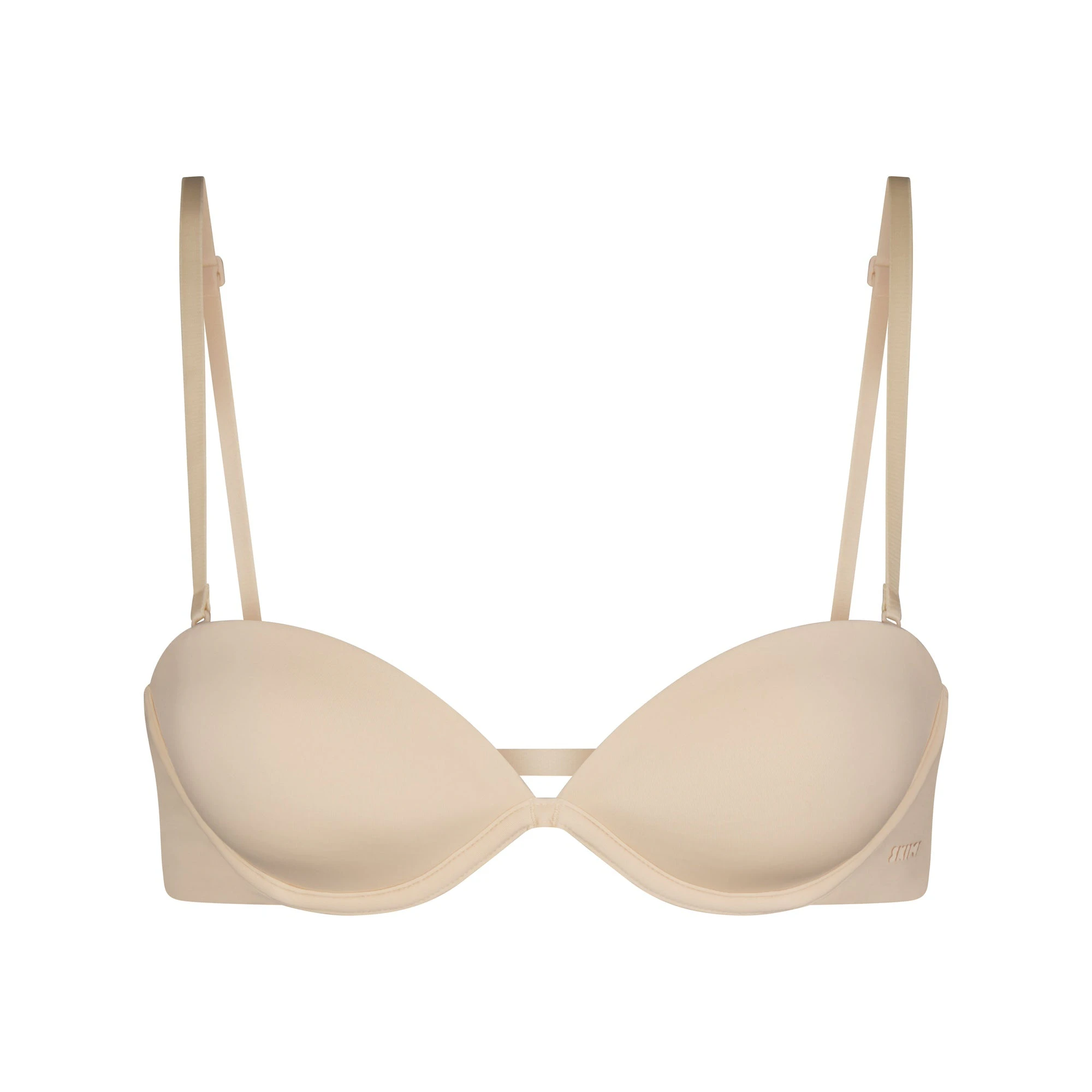 MULTI-WAY BRA | SAND (PLUNGE BRAS) FLAT ON A WHITE BACKGROUND | FLT