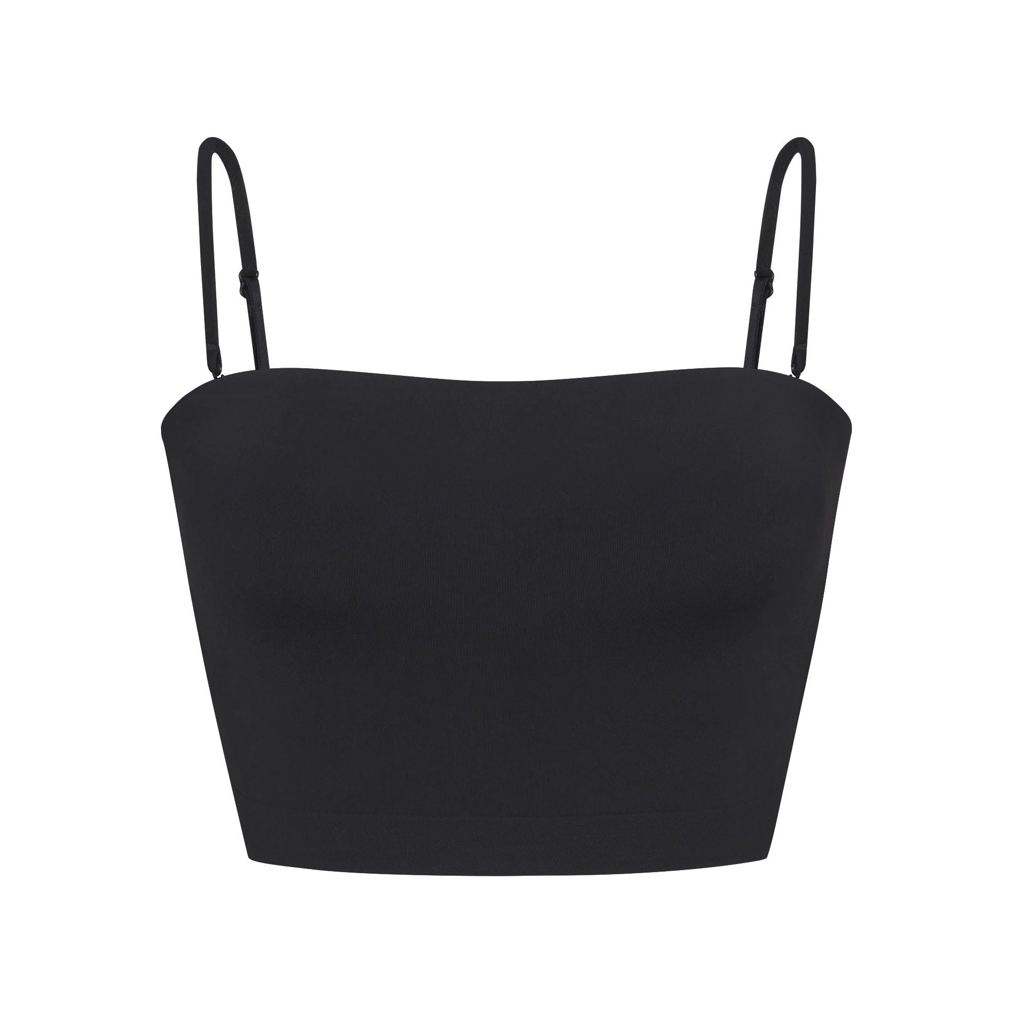 SOFT SMOOTHING SEAMLESS PADDED BANDEAU | ECLIPSE FLAT ON A WHITE BACKGROUND | FLT