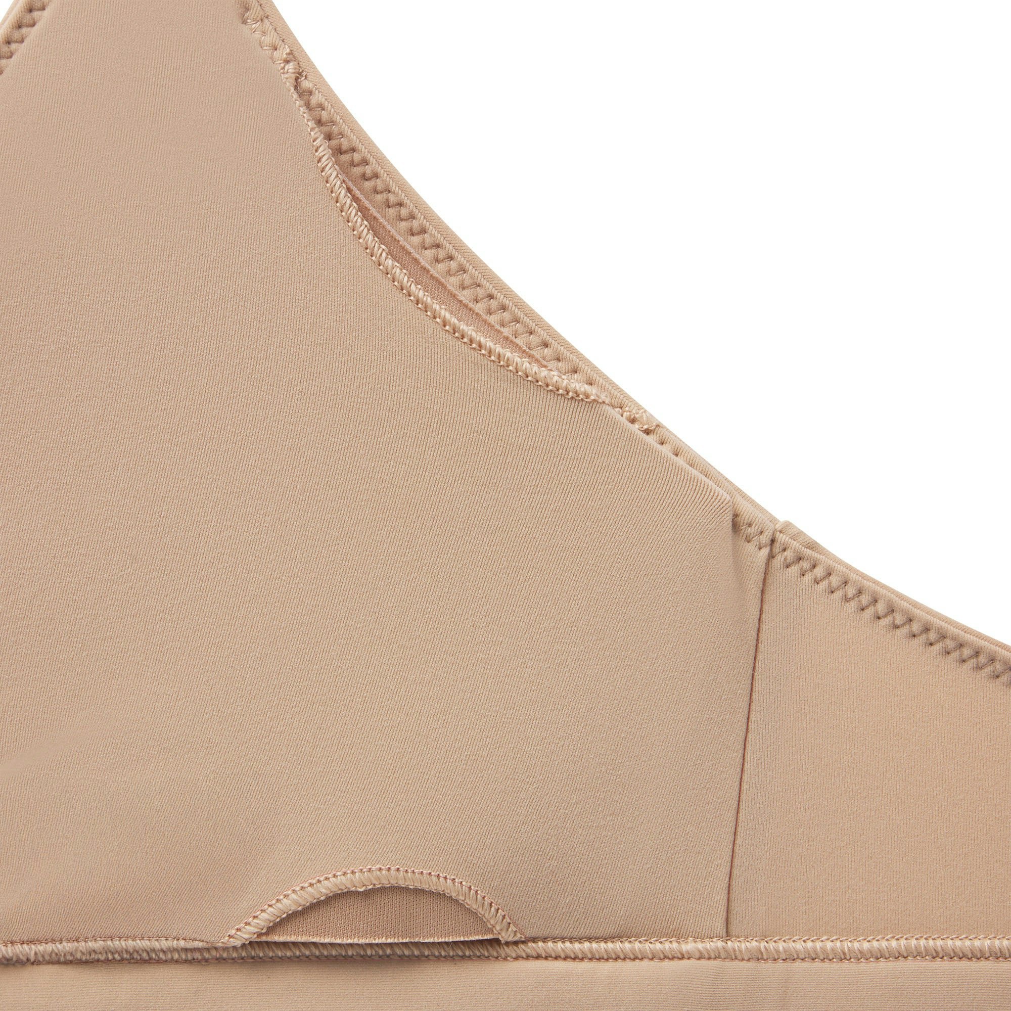 FITS EVERYBODY MASTECTOMY TRIANGLE BRALETTE | CLAY ADDITIONAL FABRIC DETAILS | about this fabric