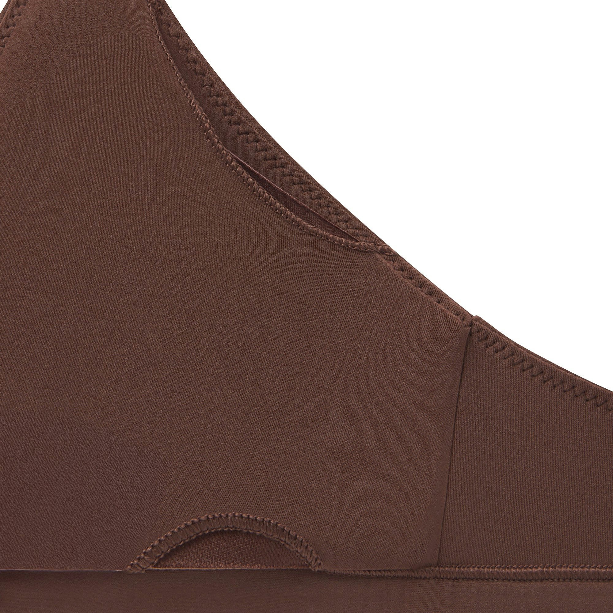 FITS EVERYBODY MASTECTOMY TRIANGLE BRALETTE | COCOA ADDITIONAL FABRIC DETAILS | about this fabric