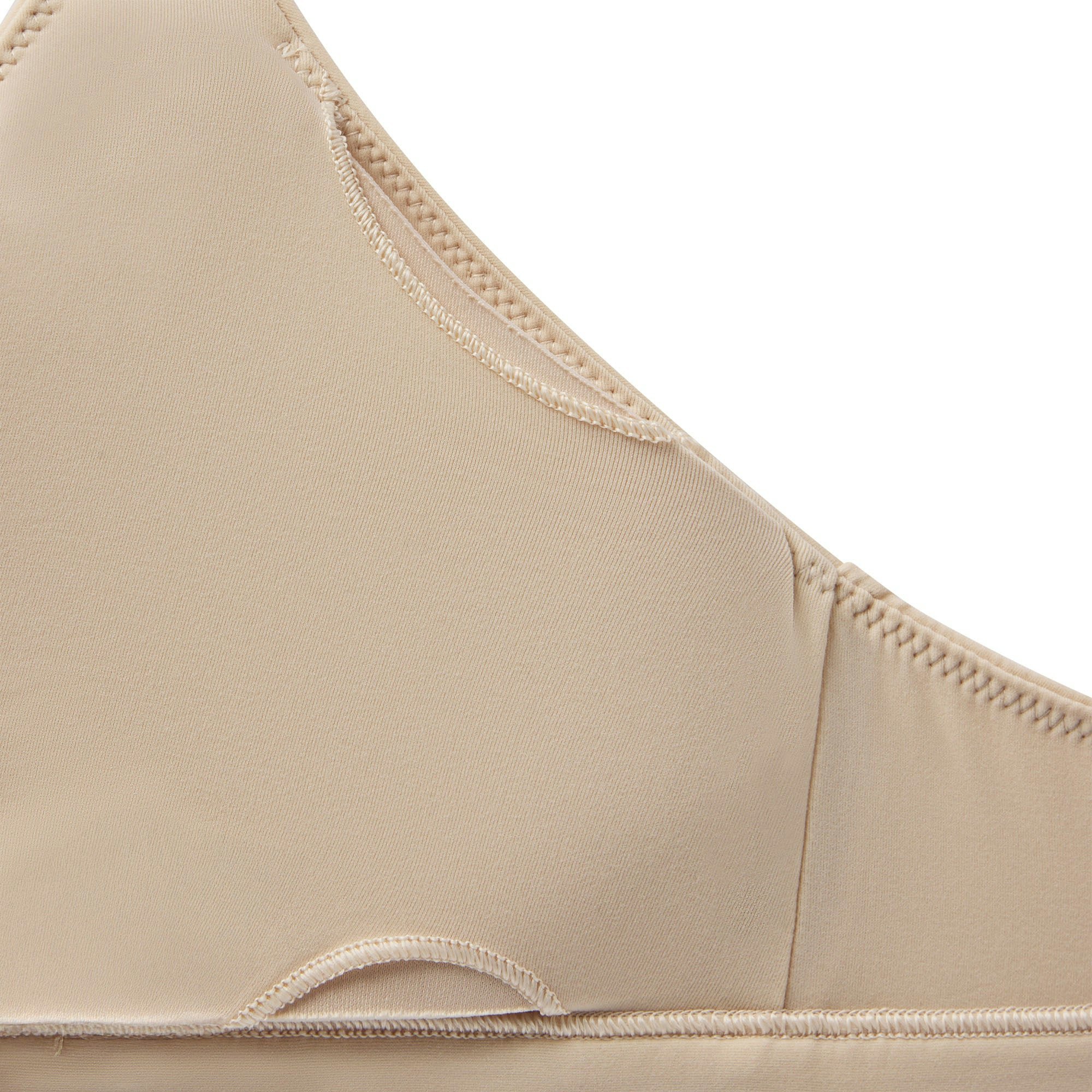 FITS EVERYBODY MASTECTOMY TRIANGLE BRALETTE | SAND ADDITIONAL FABRIC DETAILS | about this fabric