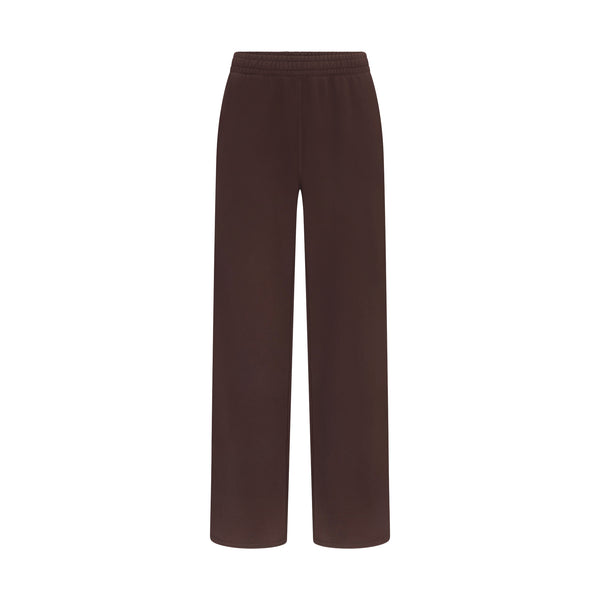 COTTON JERSEY STRAIGHT LEG PANT | SOOT | SKIMS