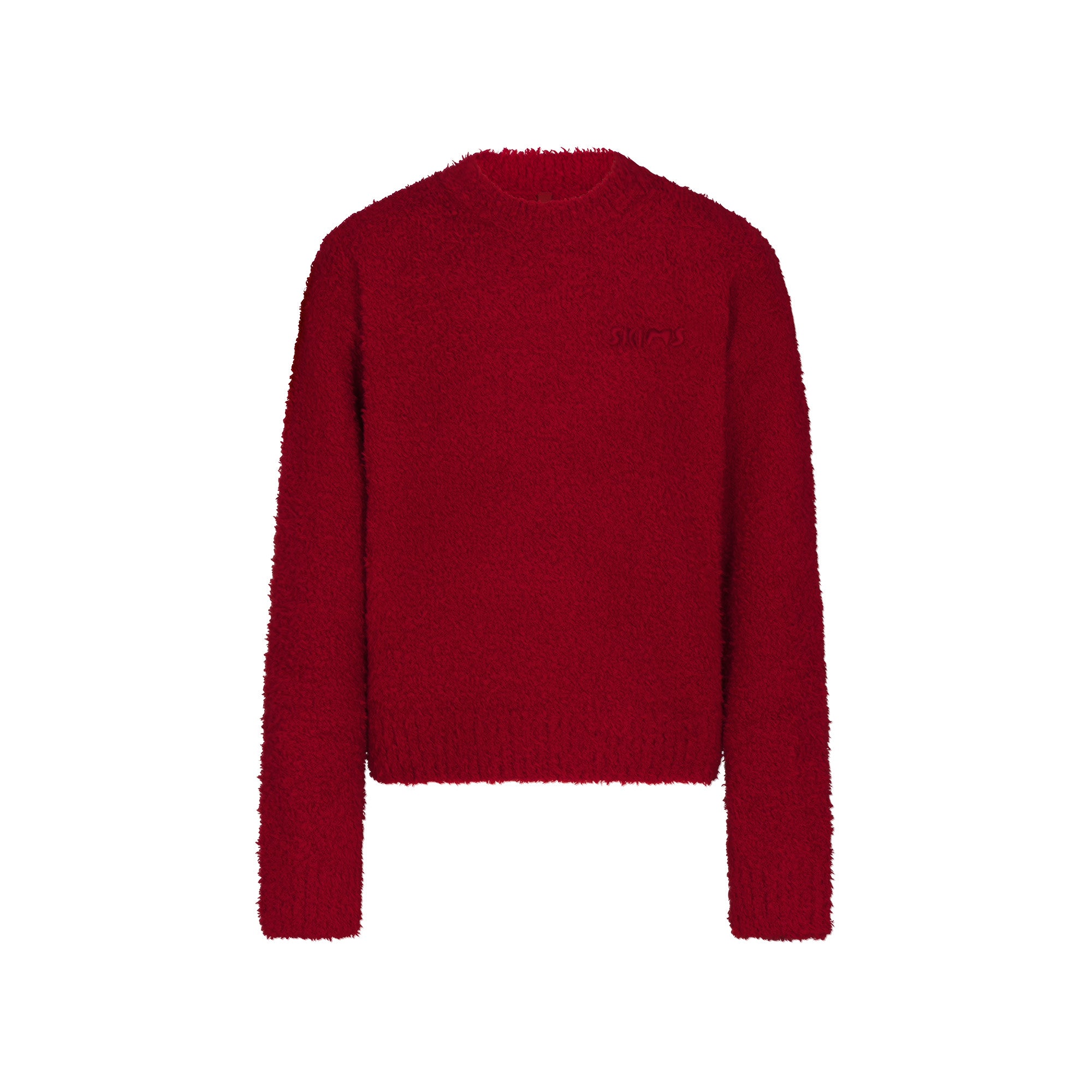 KIDS COZY CREWNECK | BRICK FLAT ON A WHITE BACKGROUND | FLT