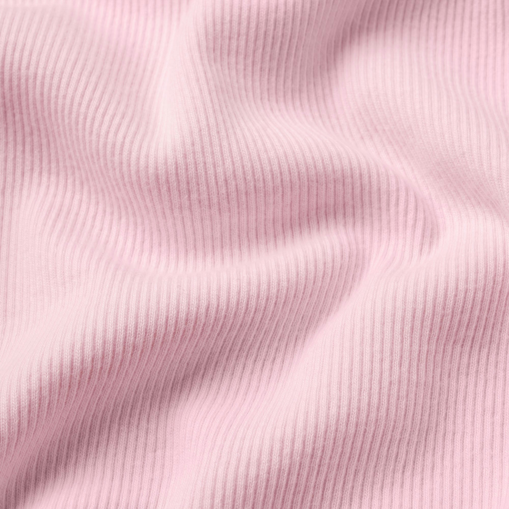 COTTON RIB T-SHIRT | CHERRY BLOSSOMADDITIONAL FABRIC DETAILS