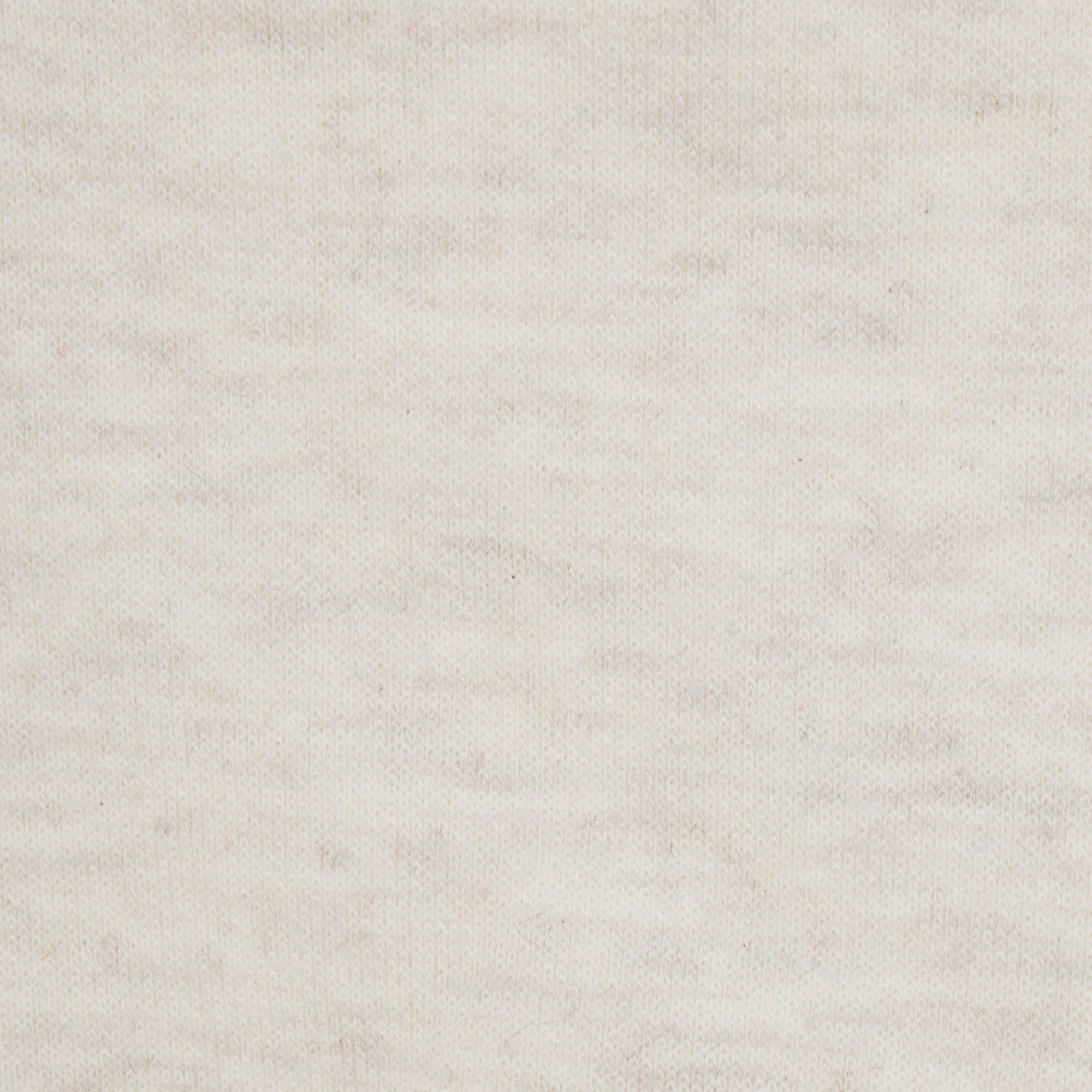 COTTON FLEECE CLASSIC ZIP UP HOODIE | HEATHER OATMEAL ADDITIONAL FABRIC DETAILS | about this fabric 