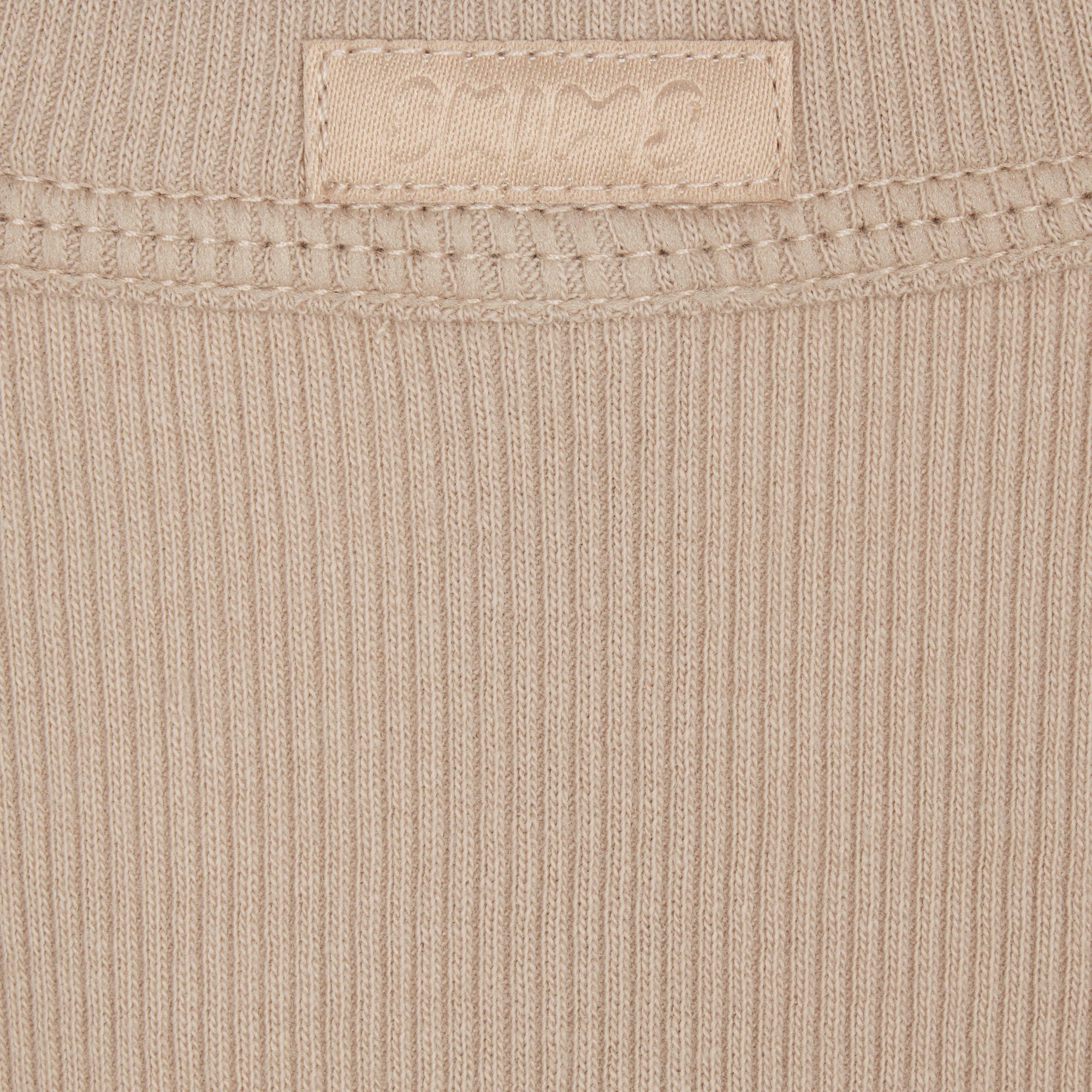 COTTON RIB TANK BODYSUIT | LATTE ADDITIONAL FABRIC DETAILS | about this fabric