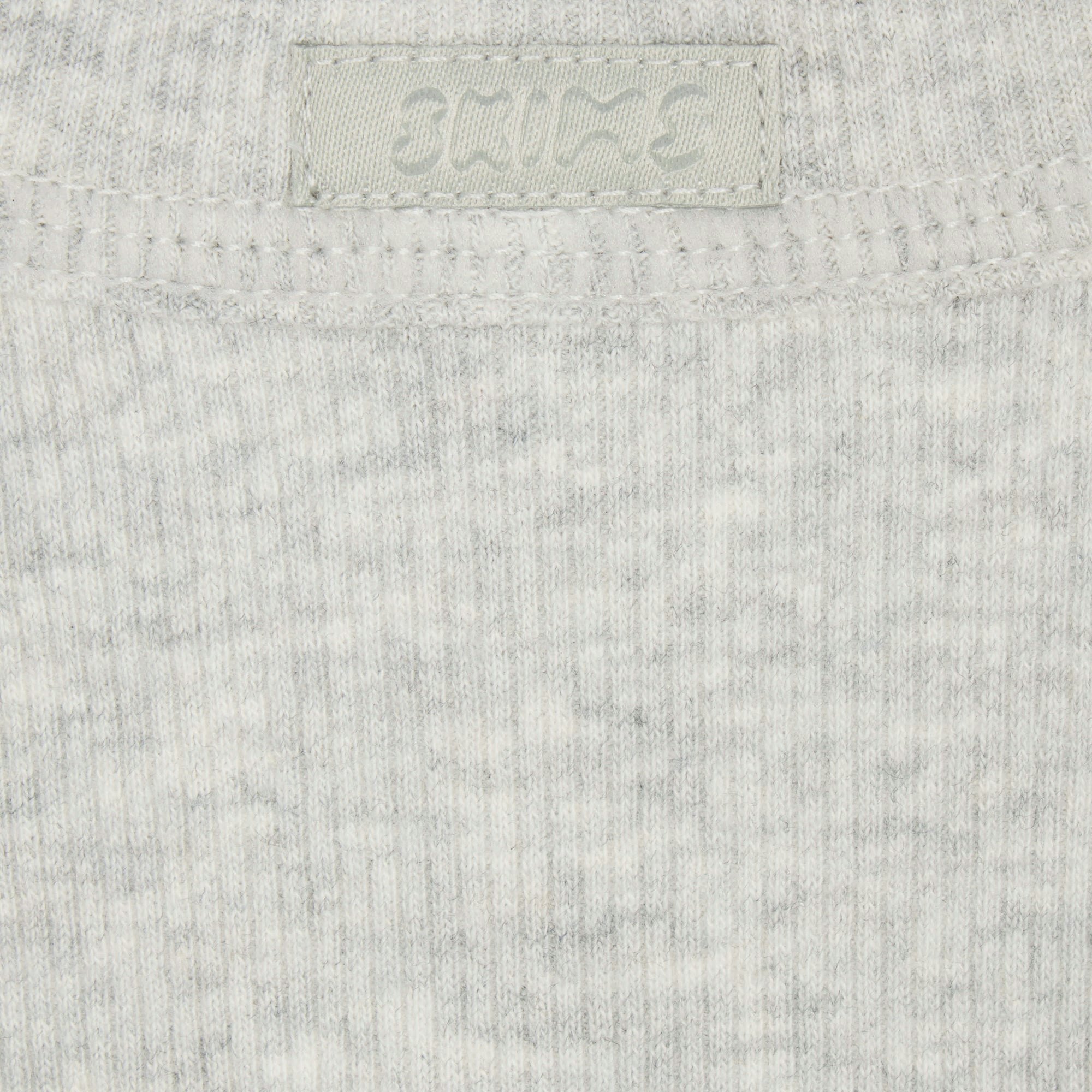 COTTON RIB TANK BODYSUIT | LIGHT HEATHER GREY ADDITIONAL FABRIC DETAILS | about this fabric