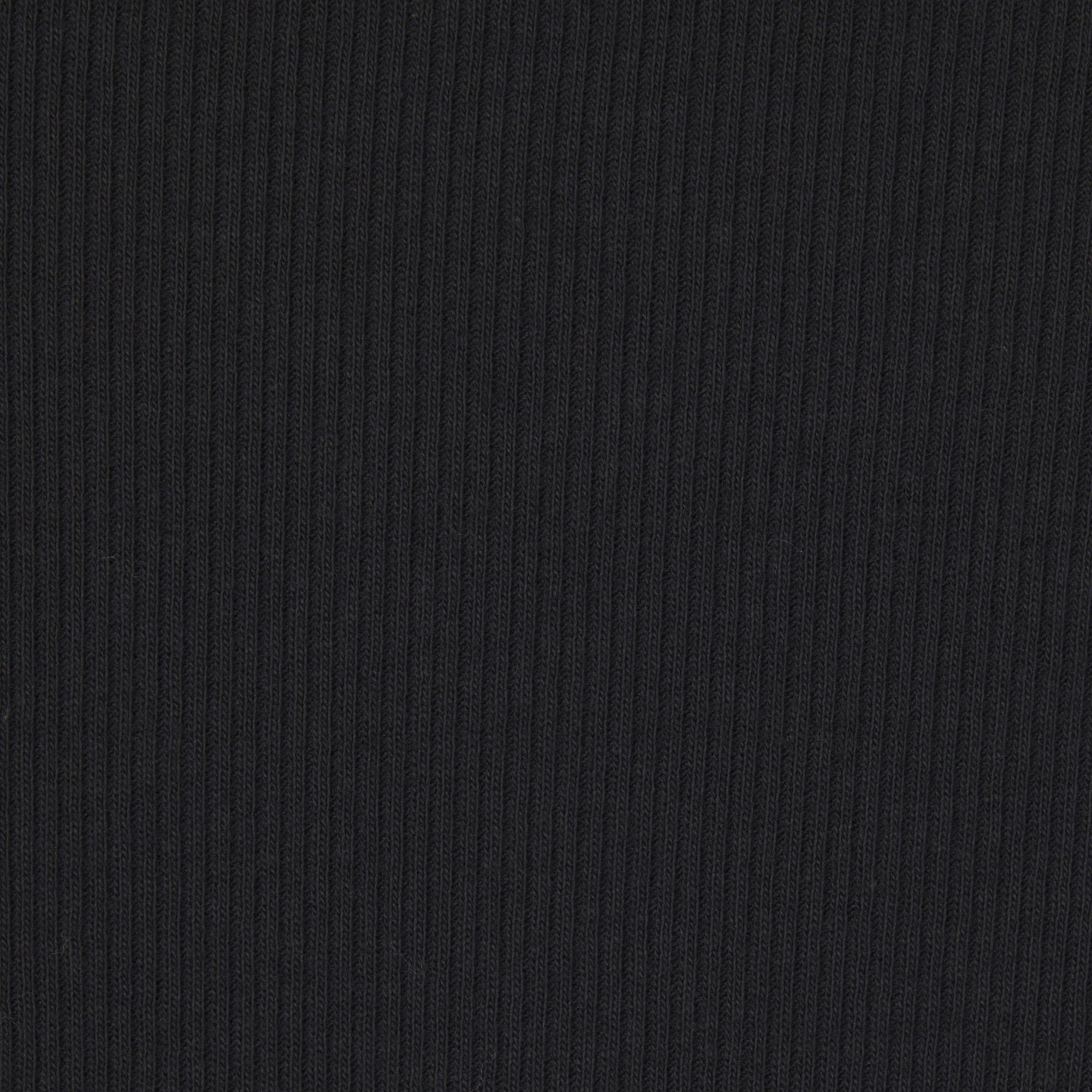 COTTON RIB LONG SLEEVE T-SHIRT | SOOT