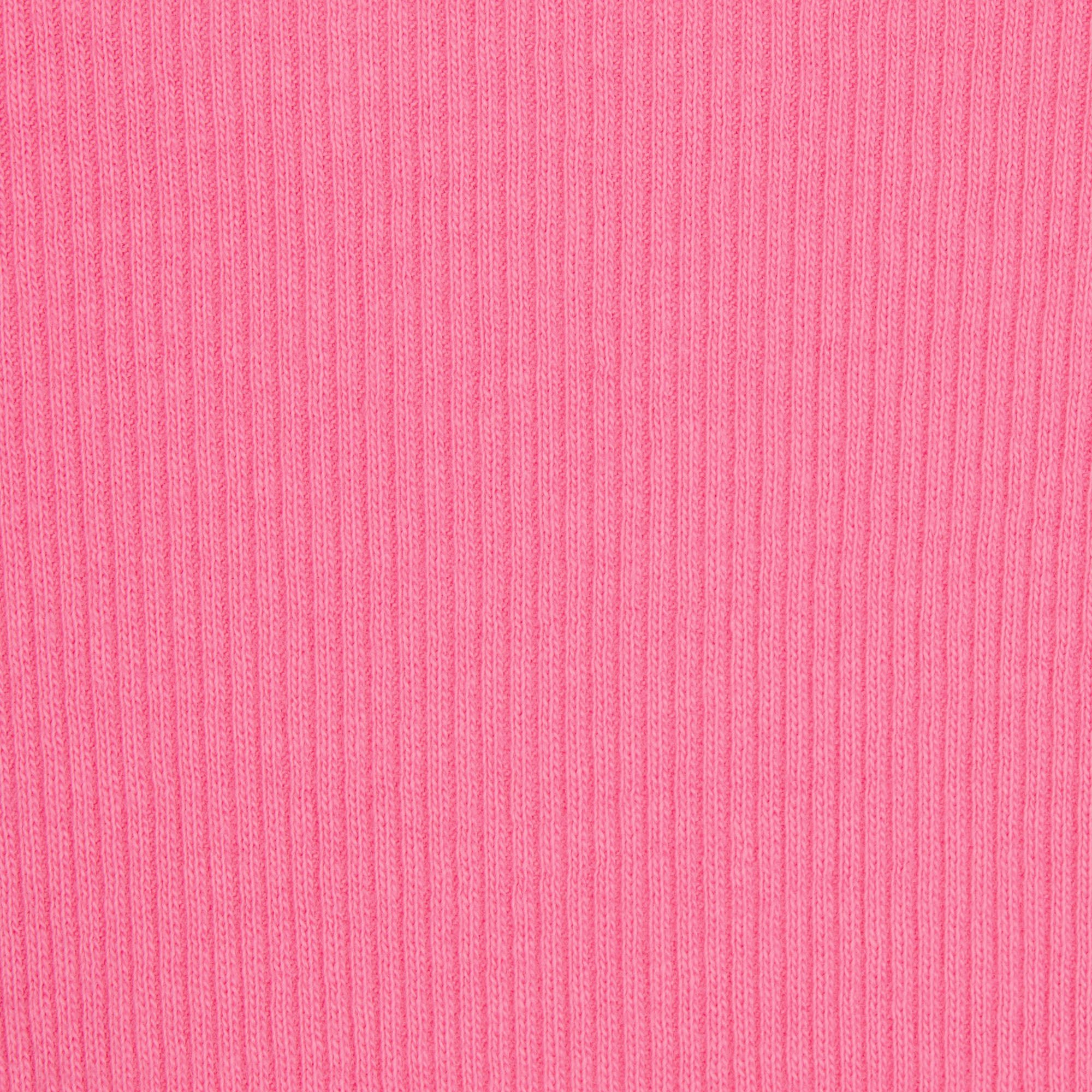 COTTON RIB ONESIE | SUGAR PINK ADDITIONAL FABRIC DETAILS | about this fabric 