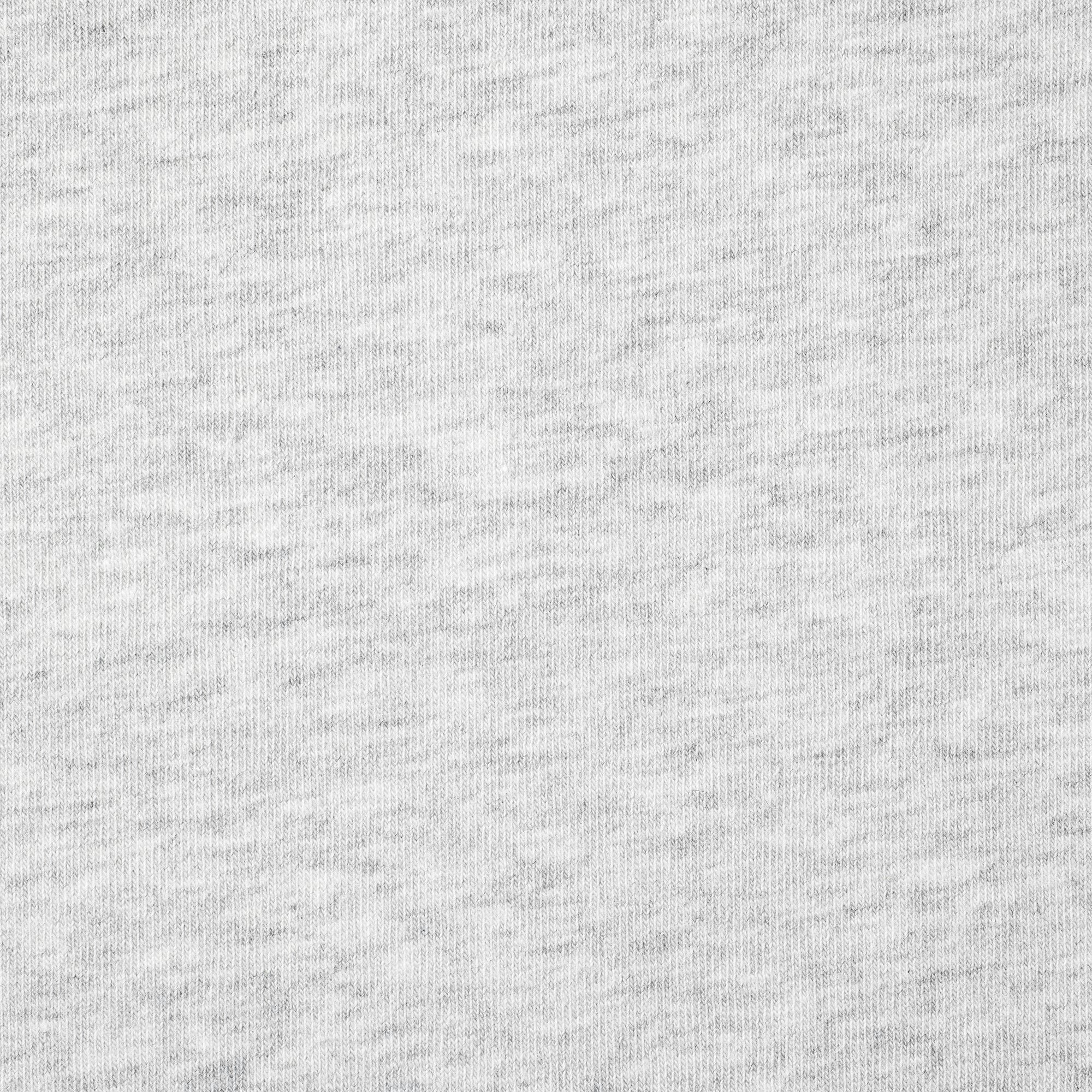 COTTON JERSEY T-SHIRT BRIEF BODYSUIT | LIGHT HEATHER GREY ADDITIONAL FABRIC DETAILS | about this fabric