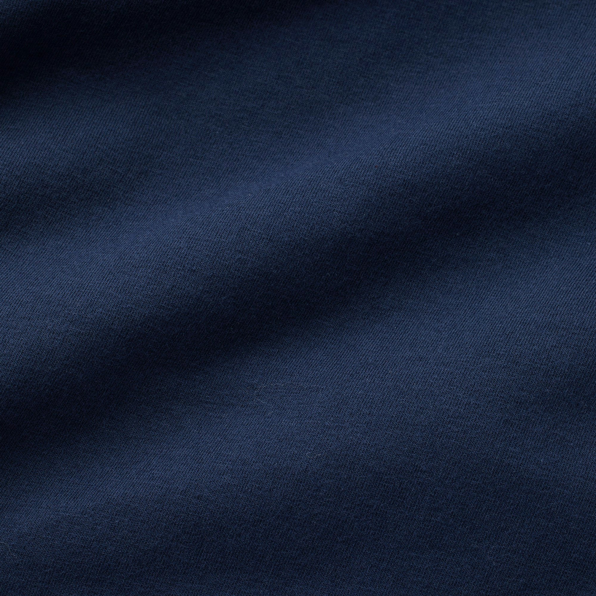 COTTON JERSEY ZIP UP HOODIE | NAVY ADDITIONAL FABRIC DETAILS | about this fabric