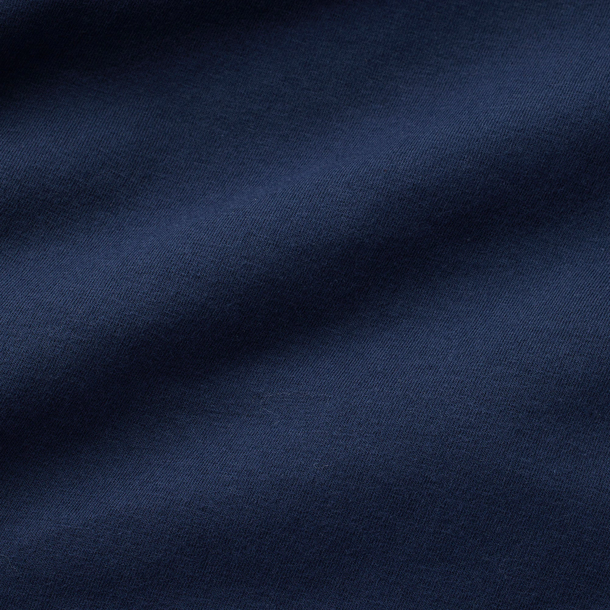 COTTON JERSEY ZIP UP HOODIE | NAVY ADDITIONAL FABRIC DETAILS | about this fabric