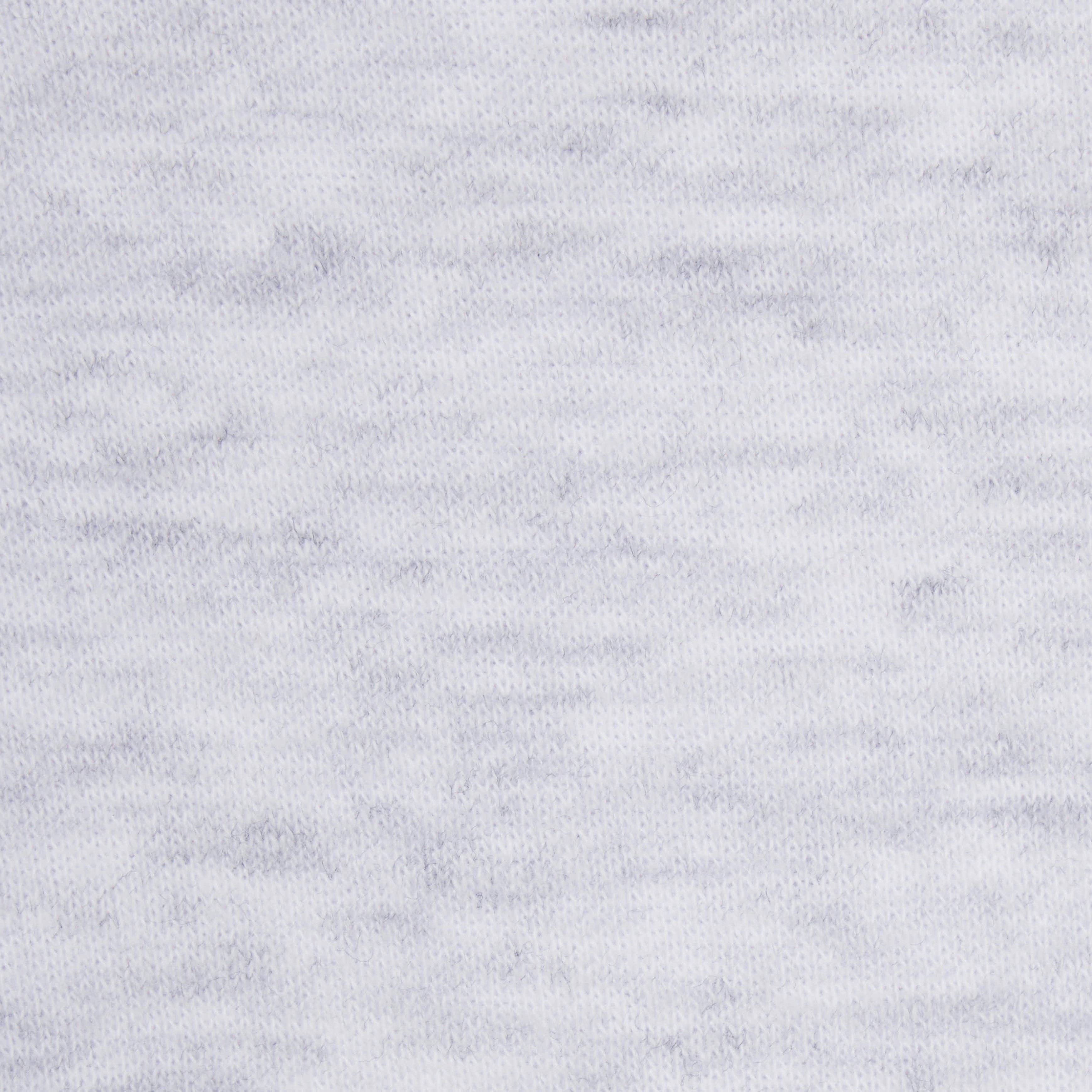 COTTON FLEECE | LIGHT HEATHER GREY ADDITIONAL FABRIC DETAILS | about this fabric