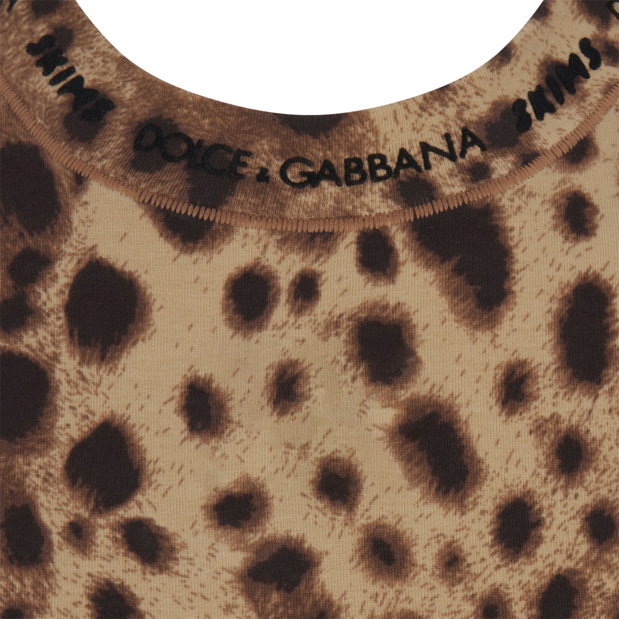DOLCE&GABBANA X SKIMS COTTON JERSEY LONG SLEEVE T-SHIRT