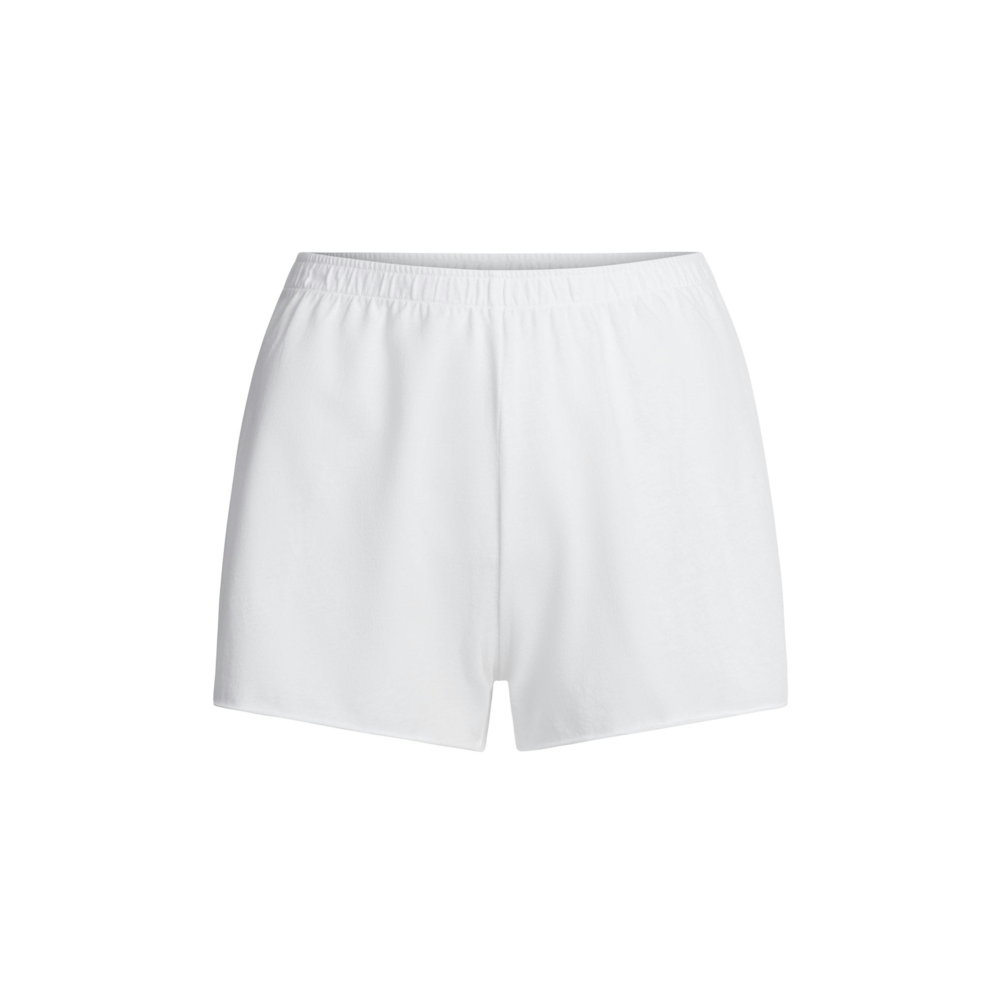 COTTON COVER UPS SHORT | SNOW FLAT ON A WHITE BACKGROUND | FLT