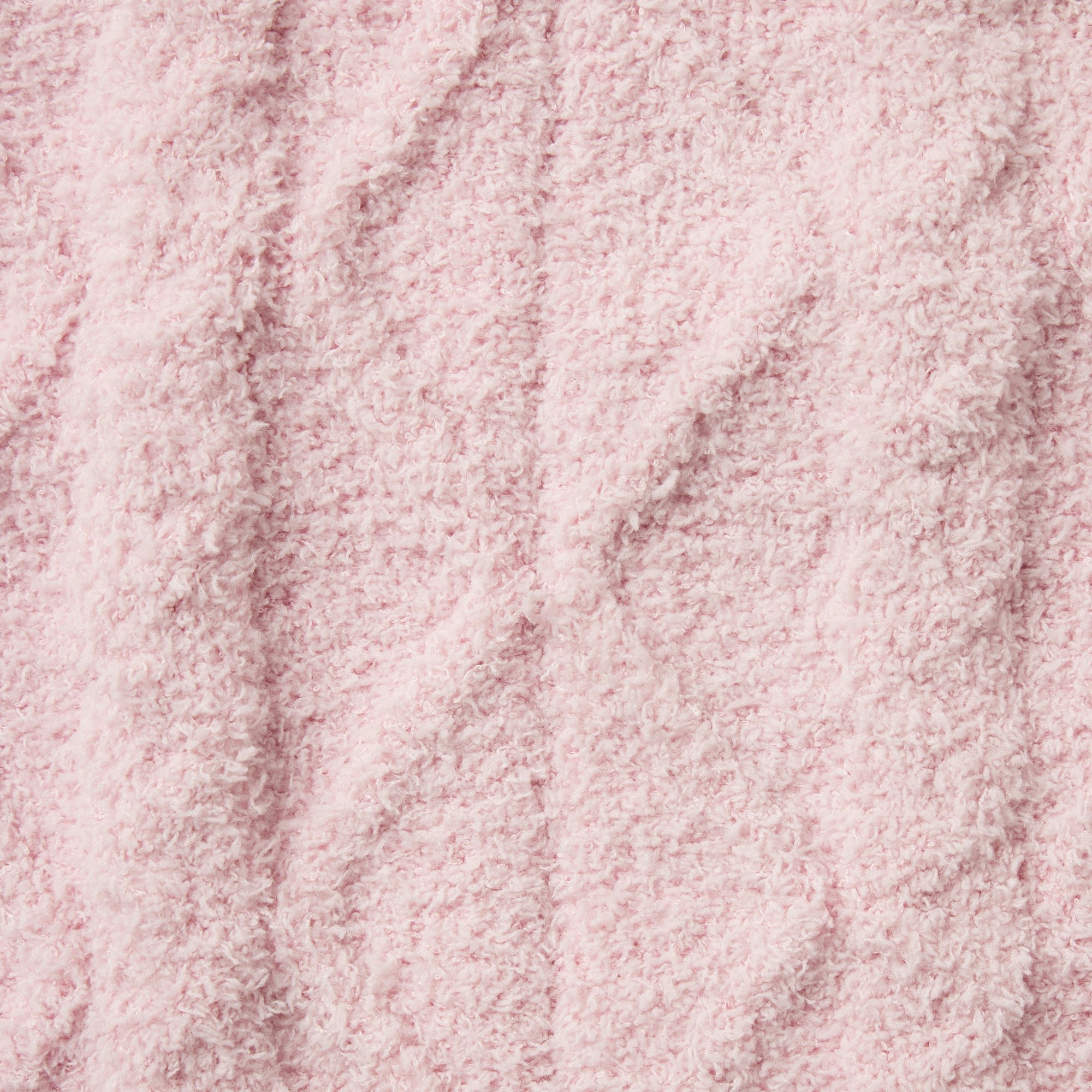 COZY LIGHT OVERSIZED CABLEKNIT CREWNECK PULLOVER | CHERRY BLOSSOM ADDITIONAL FABRIC DETAILS