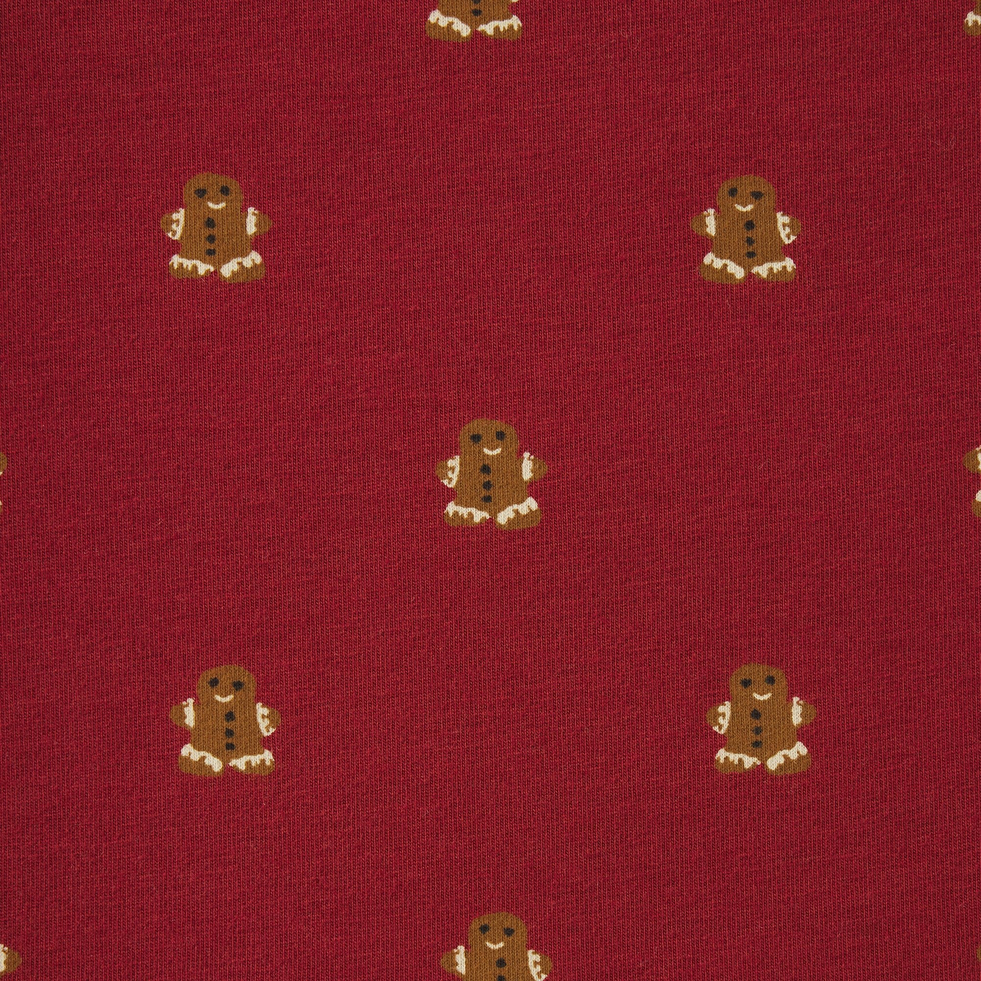 CACTUS PLANT FLEA MARKET X SKIMS BOYFRIEND LONG SLEEVE SET | MARBLE GINGERBREAD PRINT ADDITIONAL FABRIC DETAILS | about this fabric