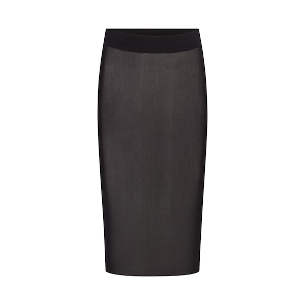 MESH COVER-UPS MIDI SKIRT