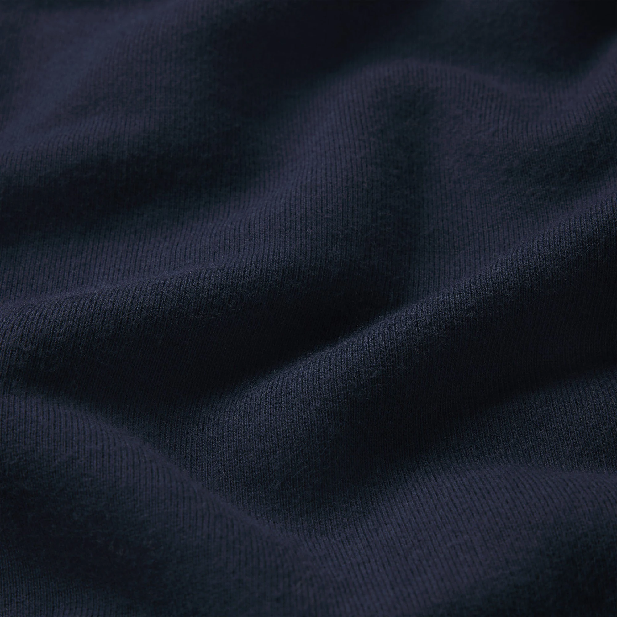 DRAPEY FRENCH TERRY MINI SKIRT | NAVY ADDITIONAL FABRIC DETAILS