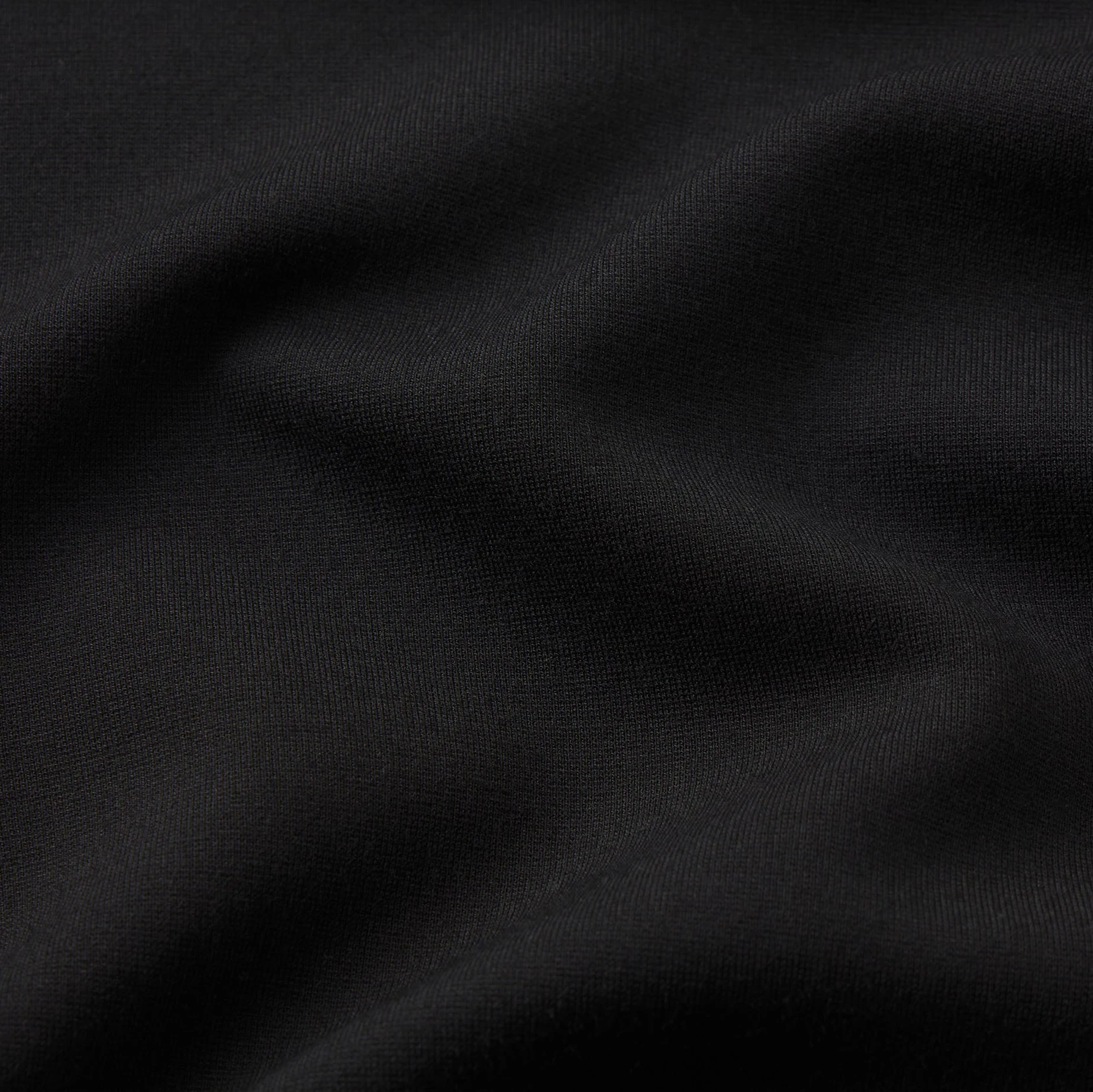 THE ESSENTIAL COLLECTION HIGH-WAISTED CROPPED KICK FLARE PANT | OBSIDIAN ADDITIONAL FABRIC DETAILS