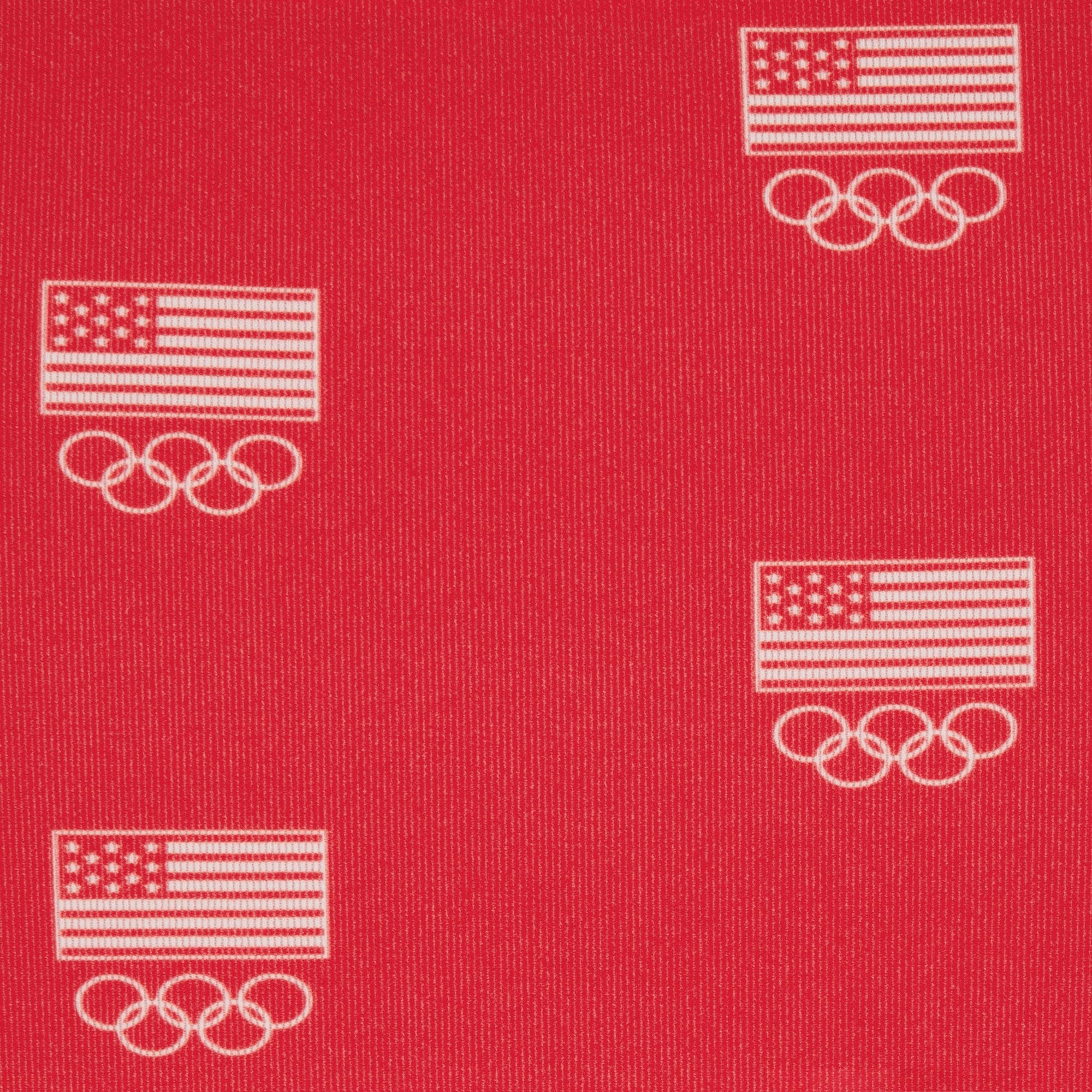 SKIMS FOR TEAM USA FITS EVERYBODY OLYMPIC SCOOP BRALETTE | RED ADDITIONAL FABRIC DETAILS