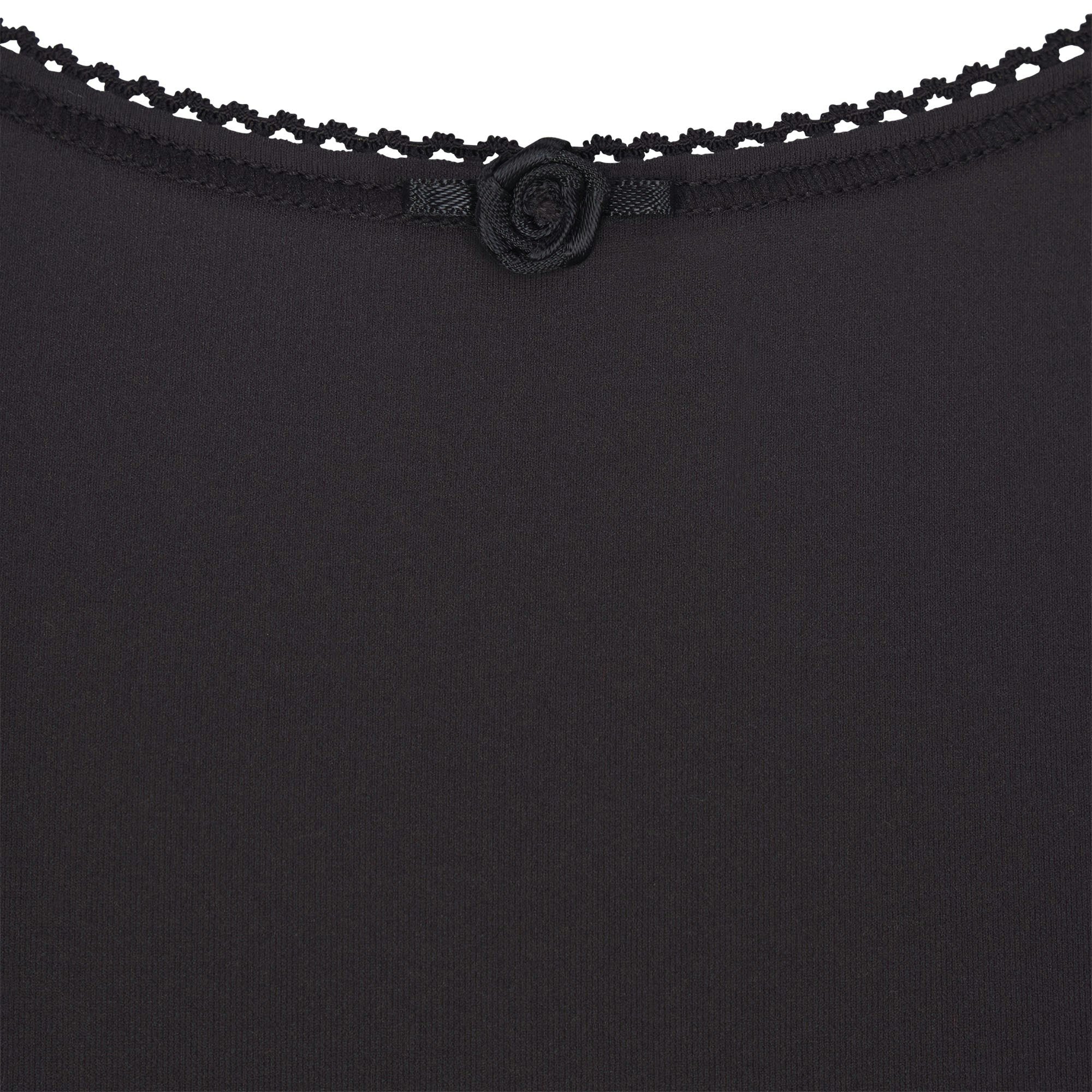 FITS EVERYBODY PICOT TRIM BOY SHORT | ONYX ADDITIONAL FABRIC DETAILS | about this fabric