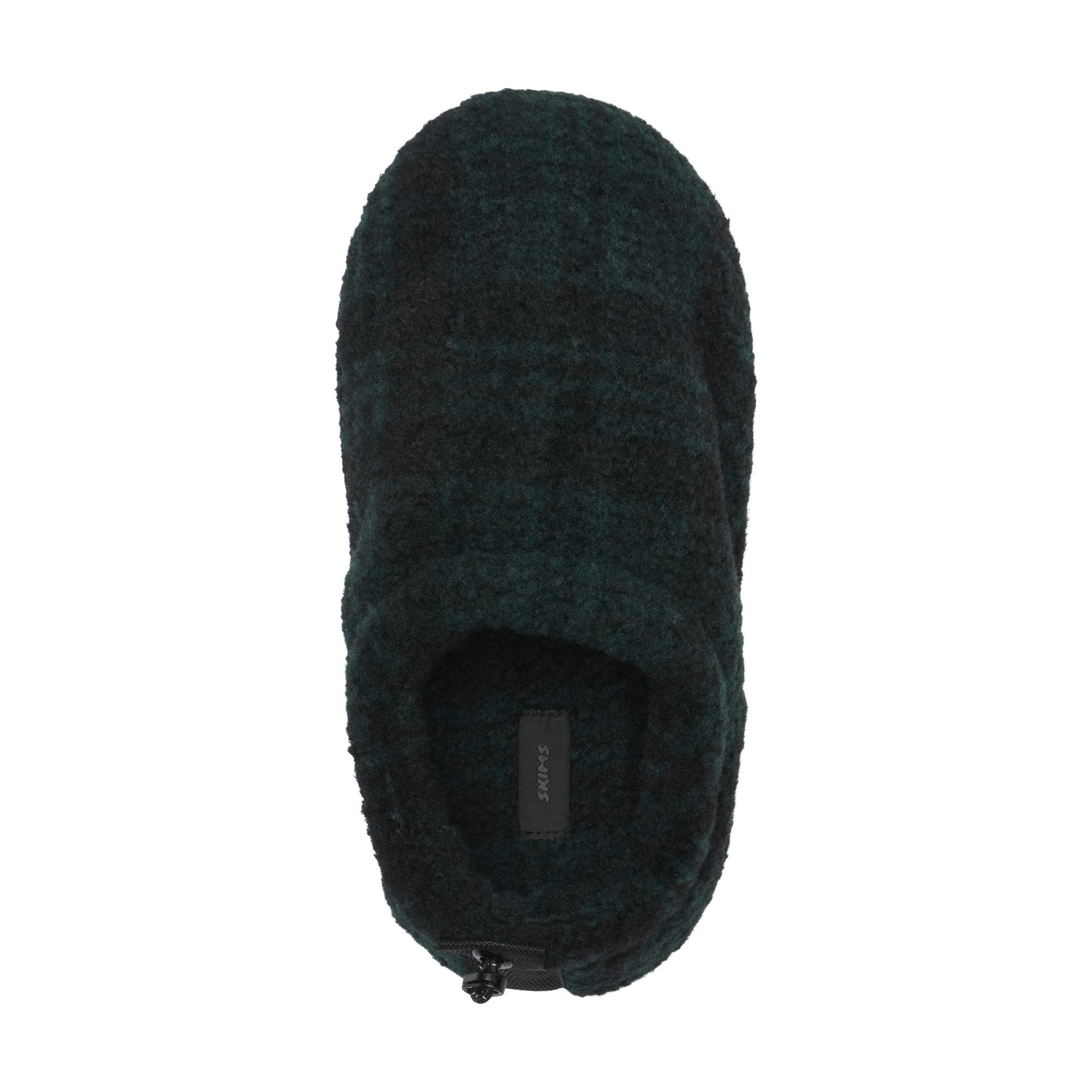 FLEECE SLEEP UNISEX SLIPPER | CYPRESS PLAID  ADDITIONAL FABRIC DETAILS